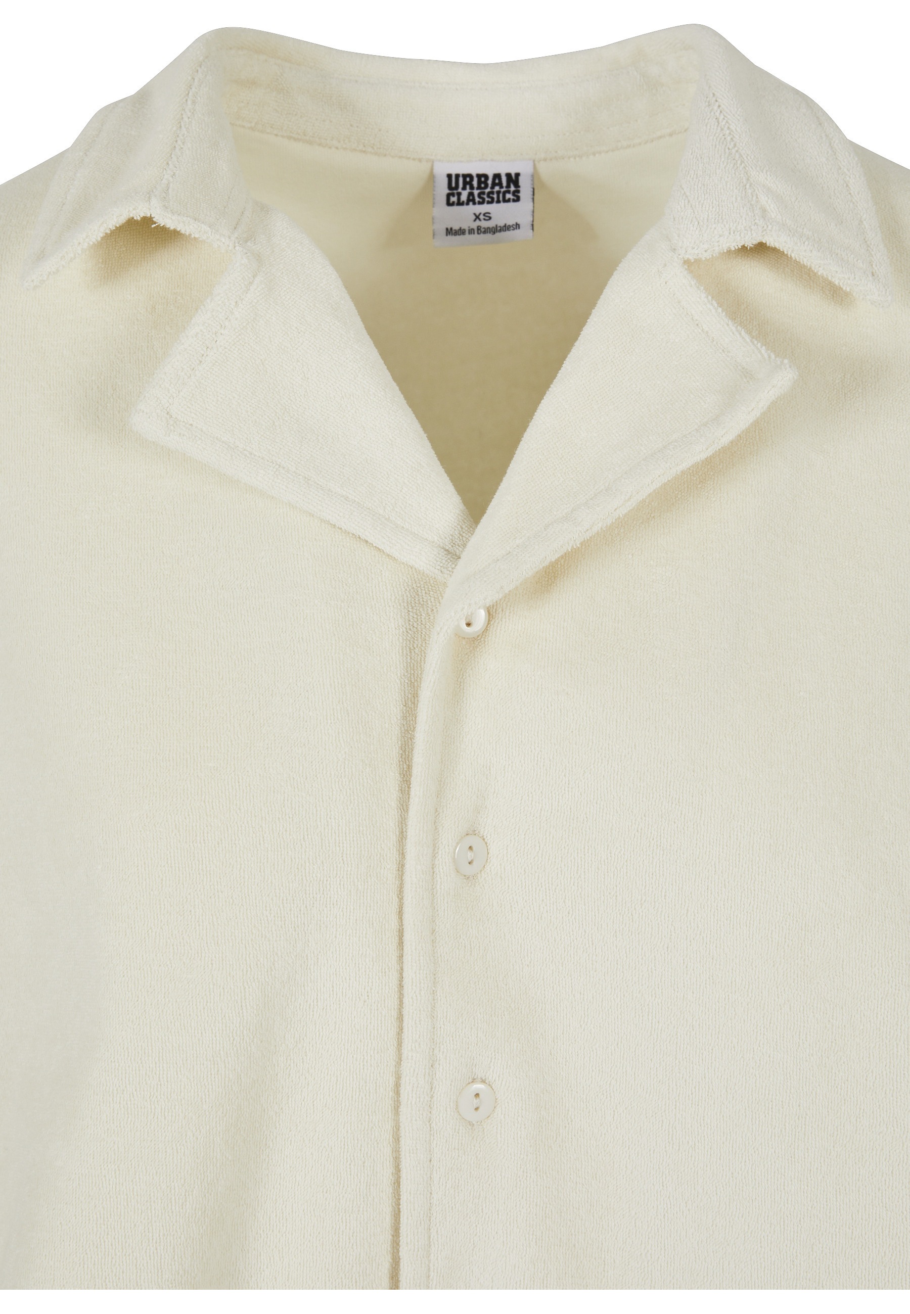 URBAN CLASSICS Kurzarmshirt »Urban Classics Damen Ladies Towel Resort Shirt« 1