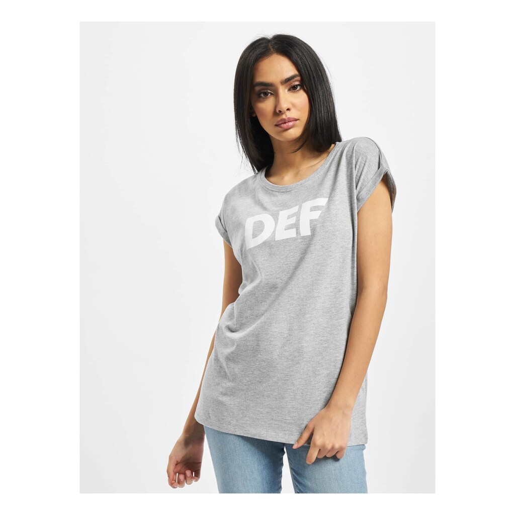 DEF Kurzarmshirt »DEF Damen Sizza T-Shirt«, (1 tlg.)