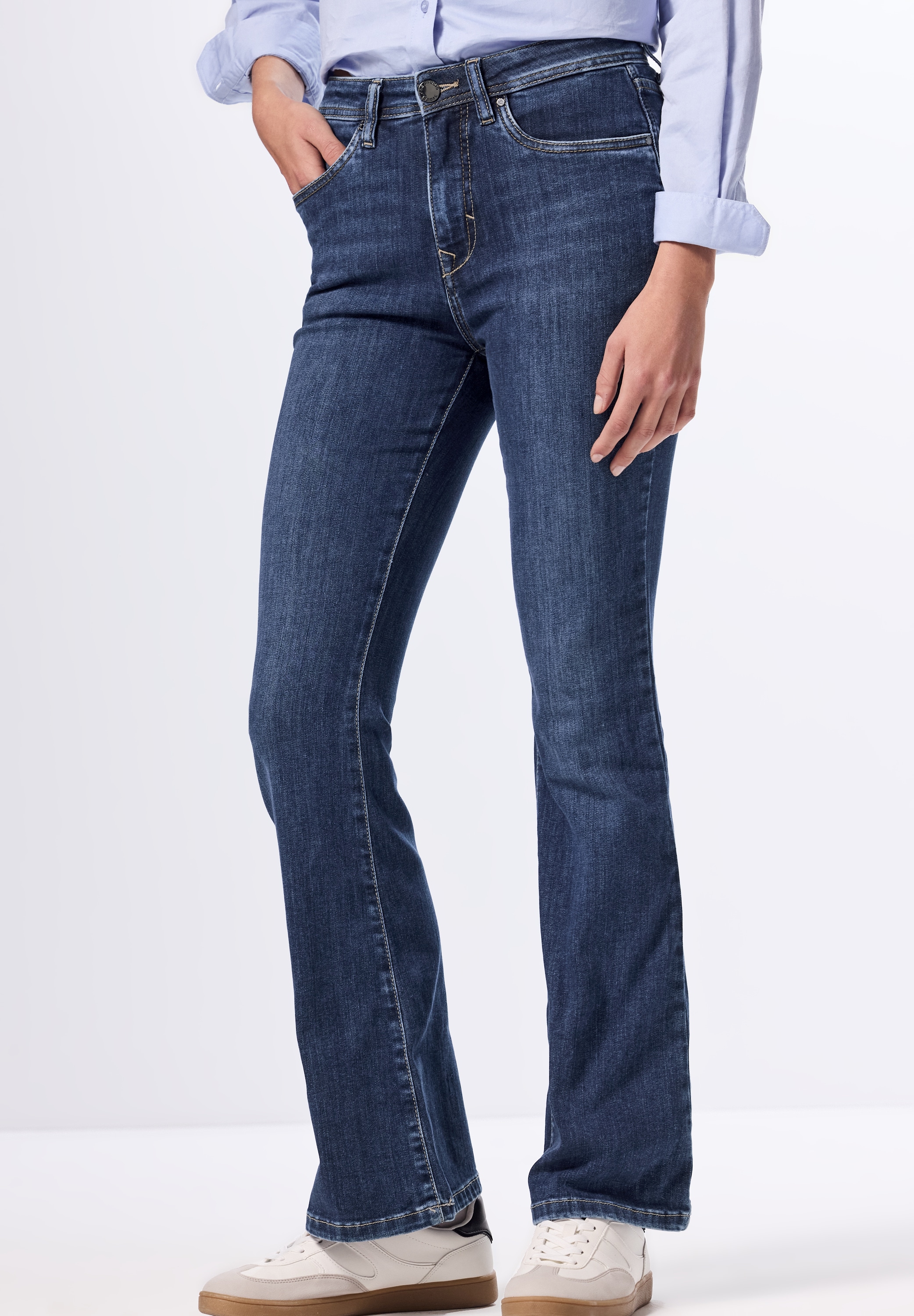 STREET ONE STUDIO Skinny-fit-Jeans, High Waist