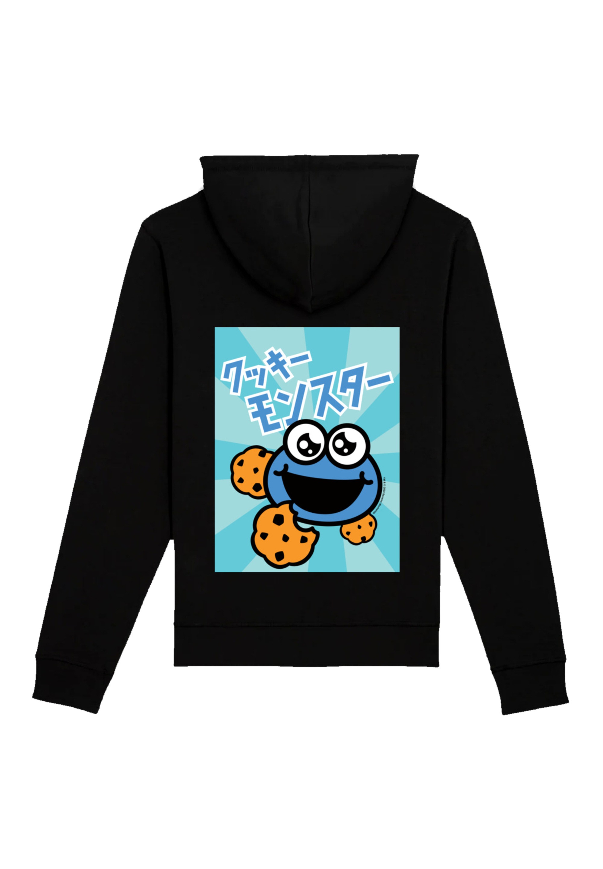 F4NT4STIC Kapuzenpullover "Sesamstraße Cookie Monster Anime", Premium Quali günstig online kaufen