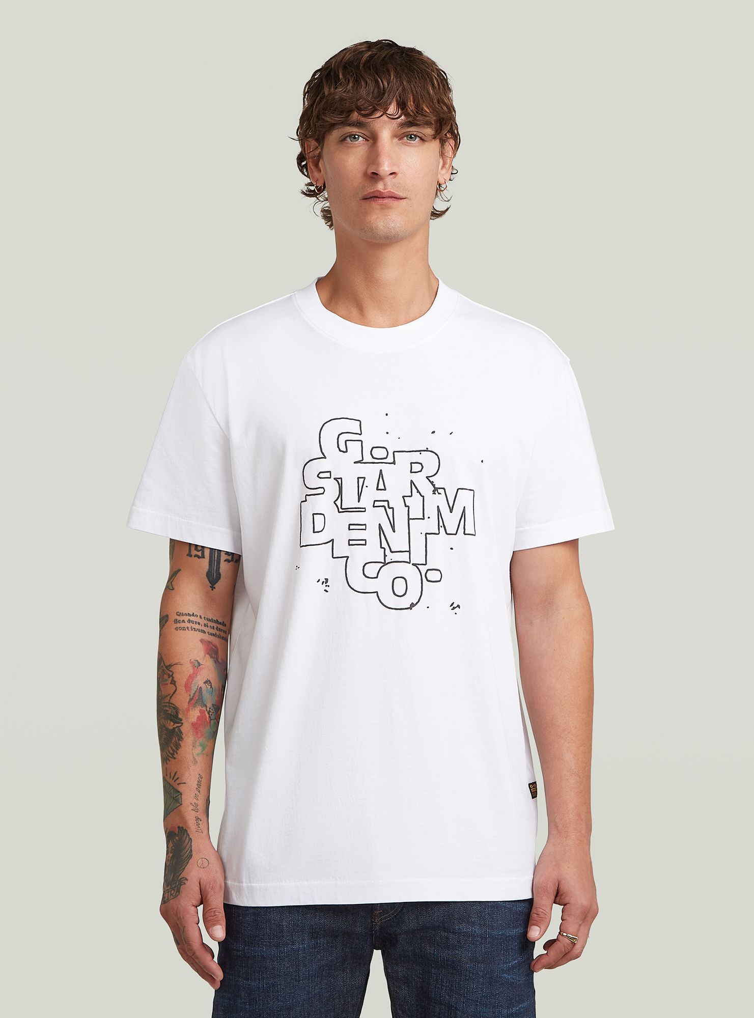 G-STAR "HD Print T-Shirt"