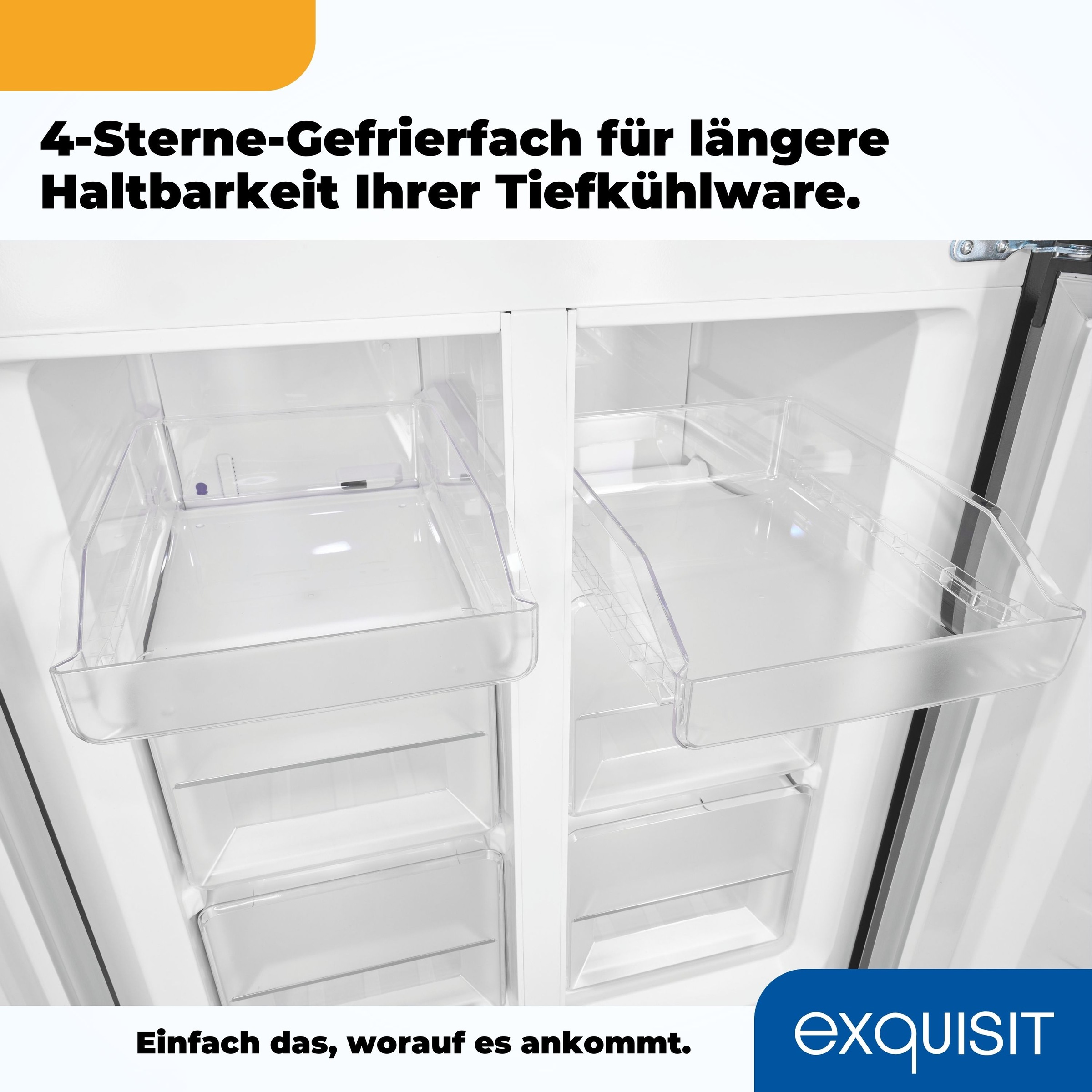 exquisit Multi Door »MD425-150-040C inoxlook«