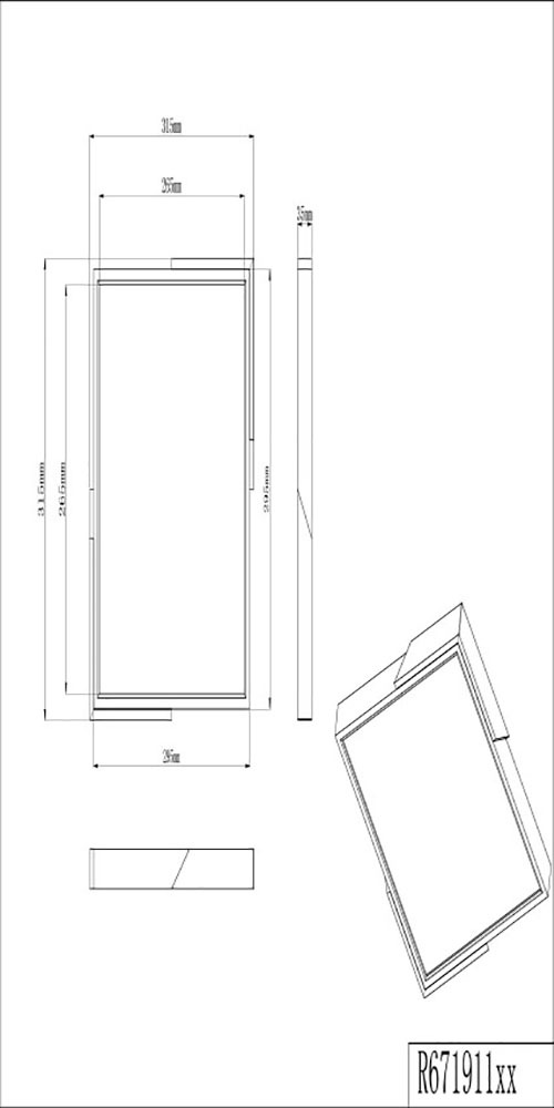 REALITY Leuchten LED Deckenleuchte »Meta«, 1 flammig, Leuchtmittel LED-Board | LED fest integriert, Deckenlampe Holzschirm 31x31cm, 20W/2400Lumen, warmweiß 3000K, dimmbar