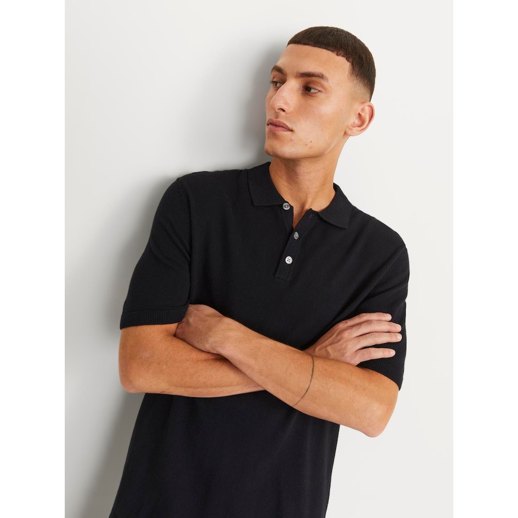 Jack & Jones Poloshirt »JJEEMIL KNIT POLO S/S SN«