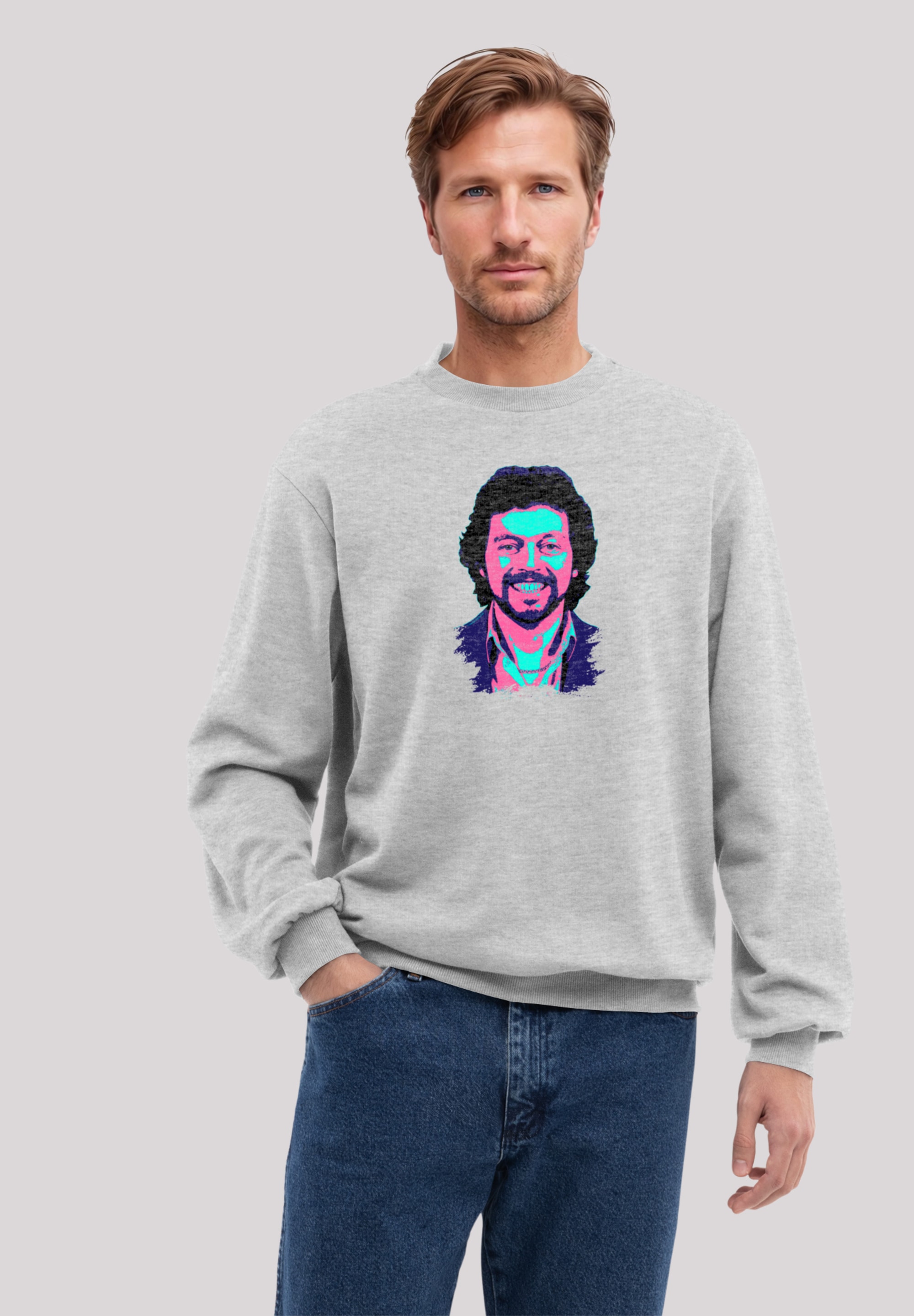 F4NT4STIC Sweatshirt "TV Times Jeremy Beadle 1982 Pop Art", Premium Qualitä günstig online kaufen