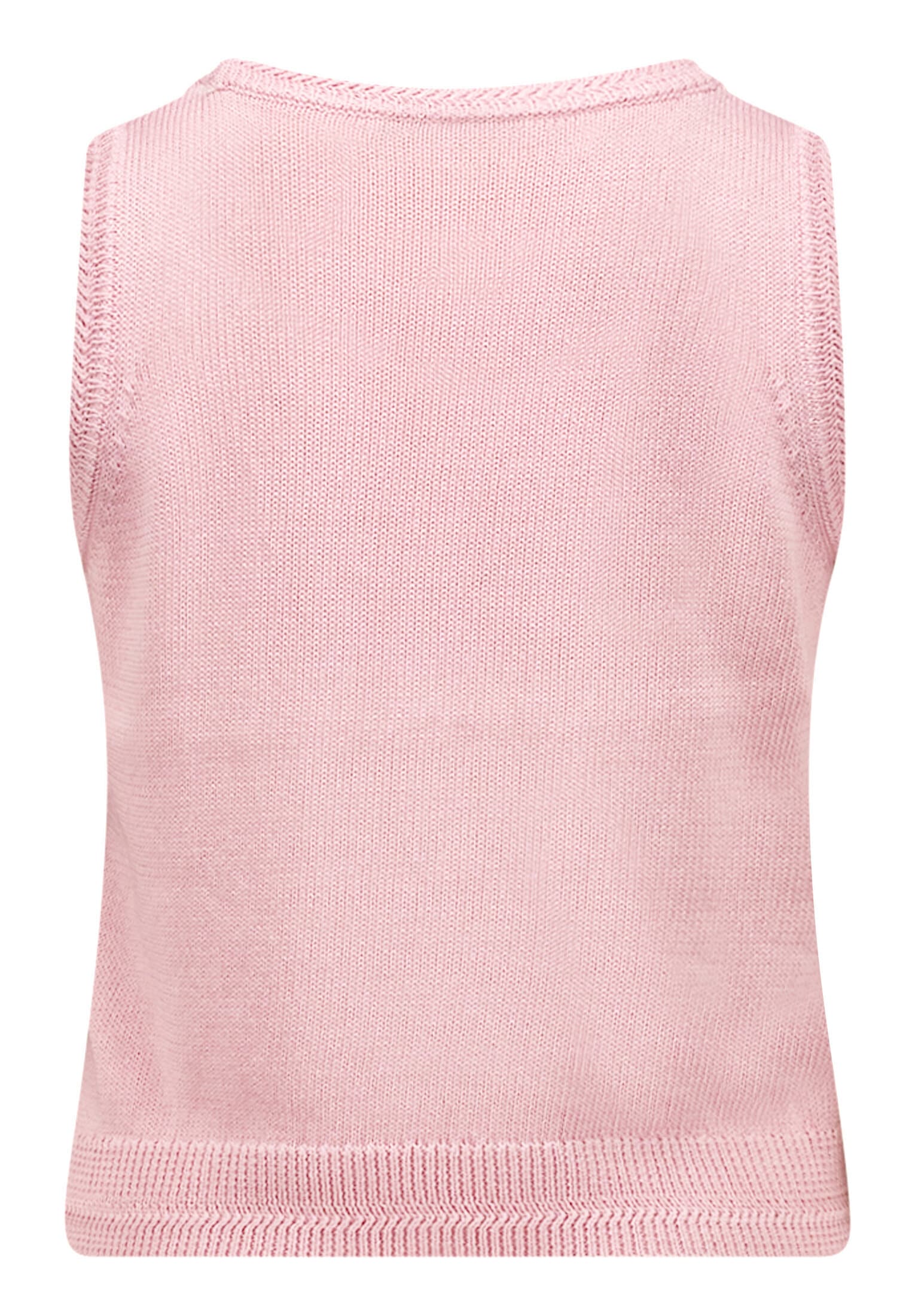 Cartoon Stricktop »Damen mit Rundhalsausschnitt«