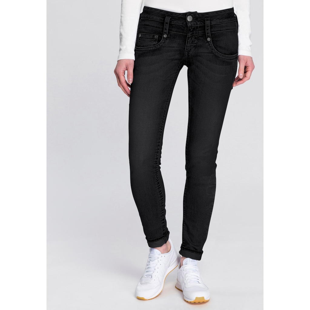 Herrlicher Röhrenjeans »PITCH SLIM REUSED DENIM«