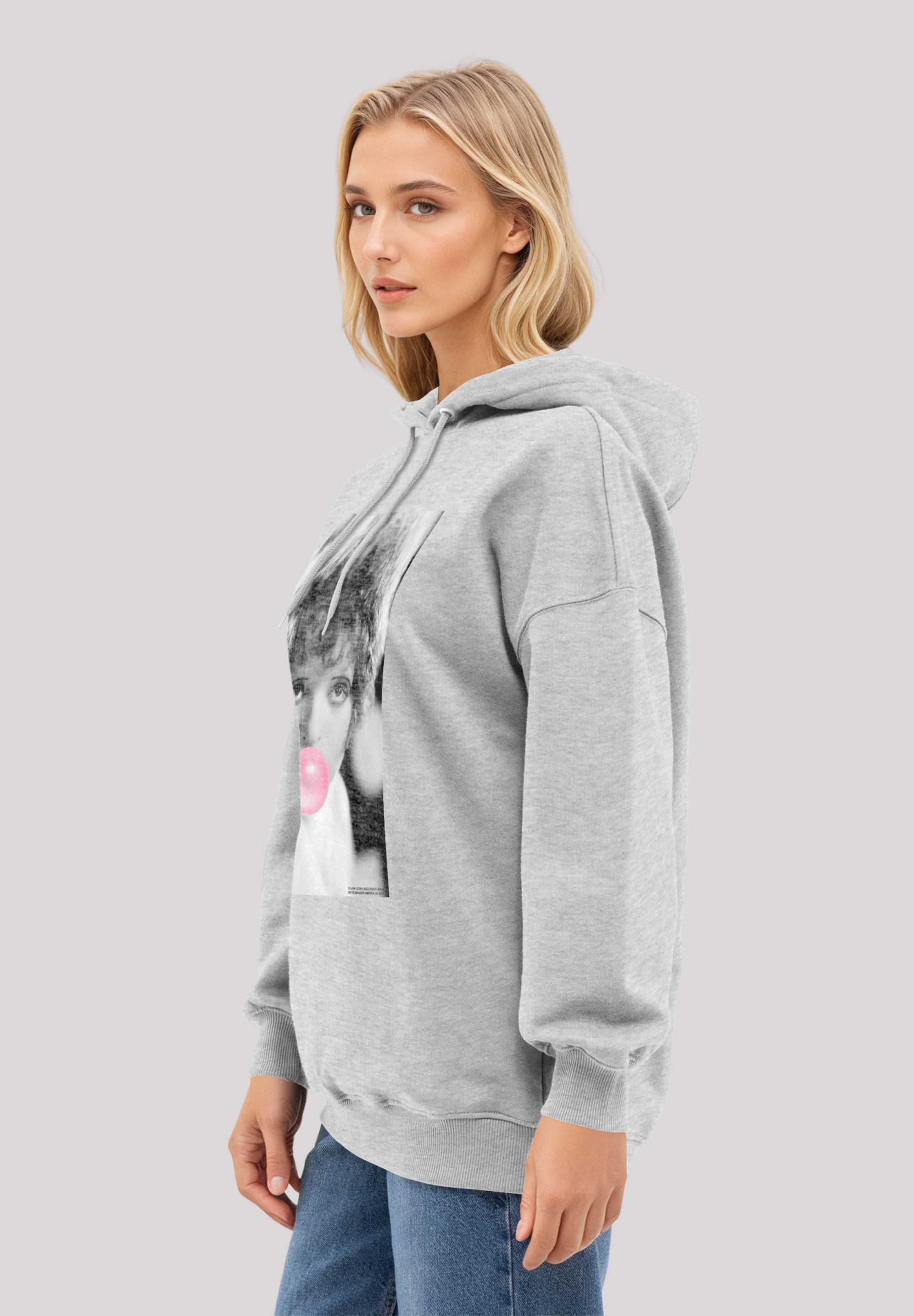 F4NT4STIC Kapuzenpullover »Clara Bow Blowing Bubble Gum«, Premium Qualität
