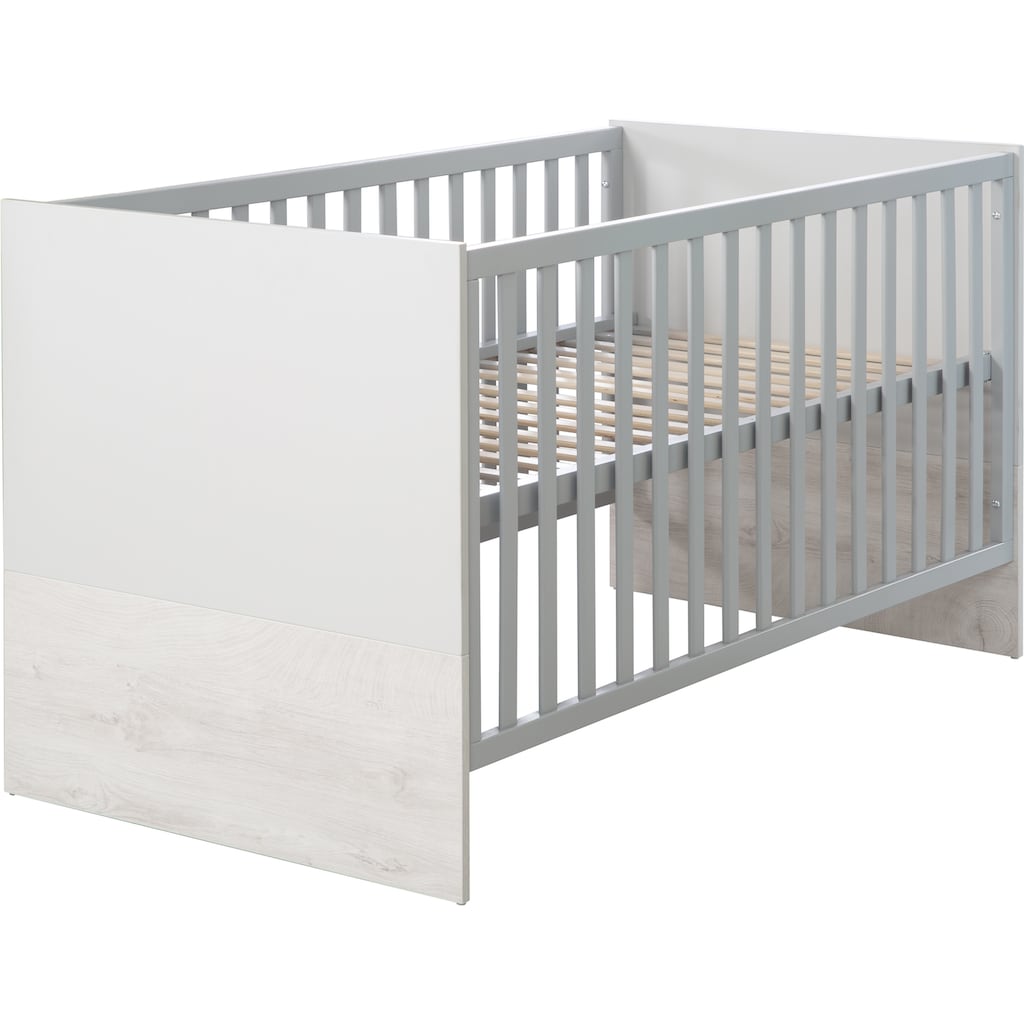 roba® Babyzimmer-Komplettset »Maren 2«, (Set, 3 St., Kinderbett, Schrank, Wickelkommode)