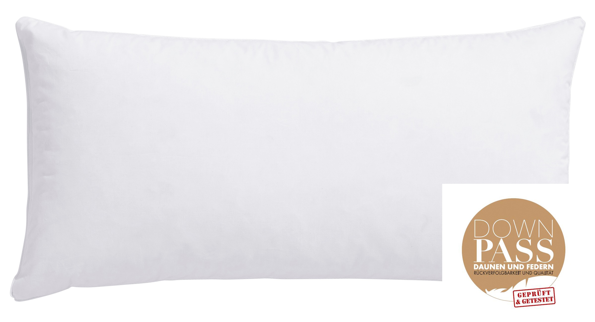 my home Federkopfkissen "Ulani, Kopfkissen 40x80 cm und 80x80 cm" Füllung: günstig online kaufen