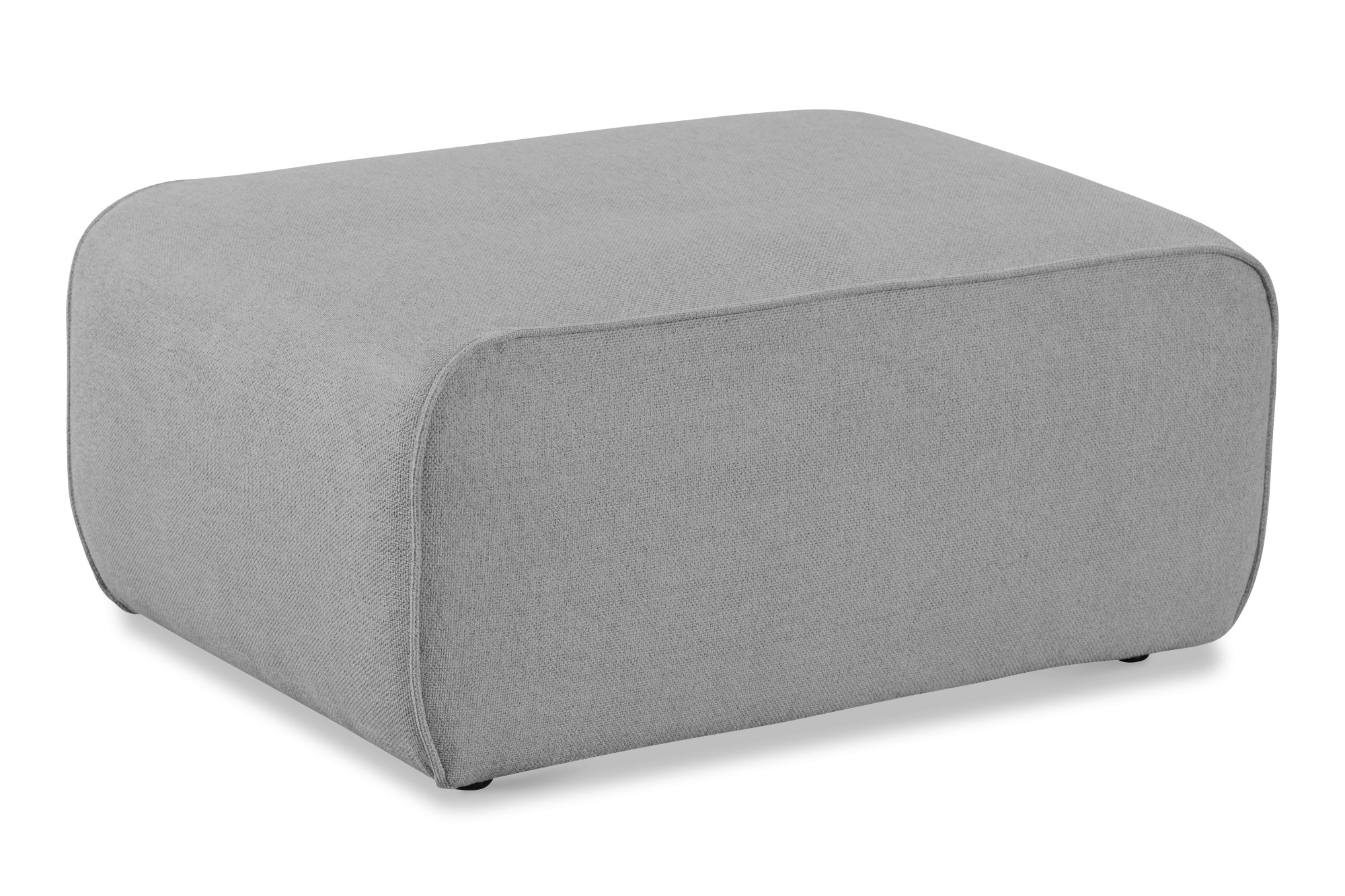 Home affaire Polsterhocker "Noord 92/66 cm" mit Kedernaht, schöne Serienergänzung