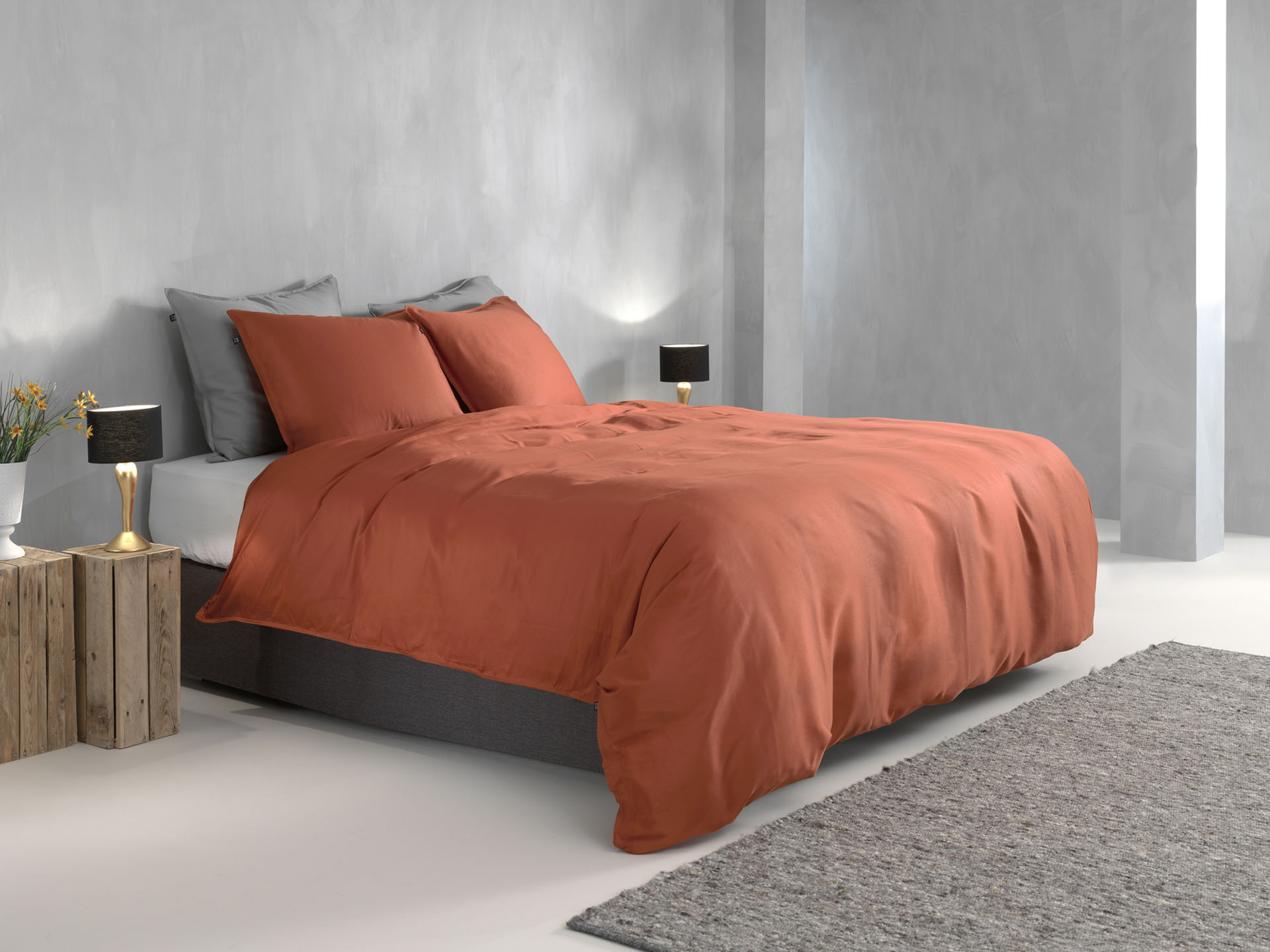 ZO HOME "Zohome Baumwolle Mako-Satin Bettwäsche Satinado" 1 Stk. Bettwäsche aus 100% Baumwolle, hochwertige Mako-Satin, ab 135x200 cm.