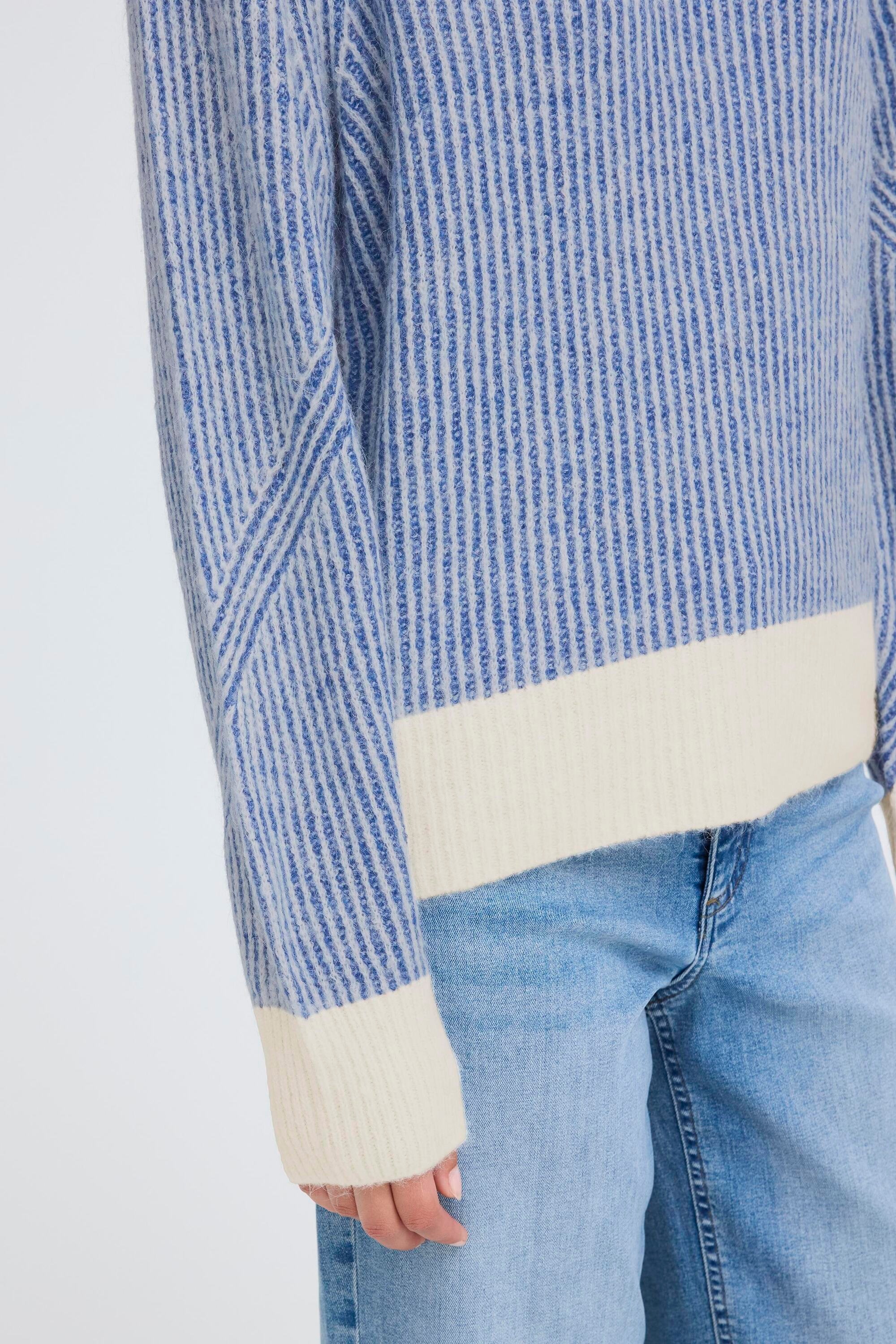 Ichi Strickpullover »Damen Langarm IHKAMARA«