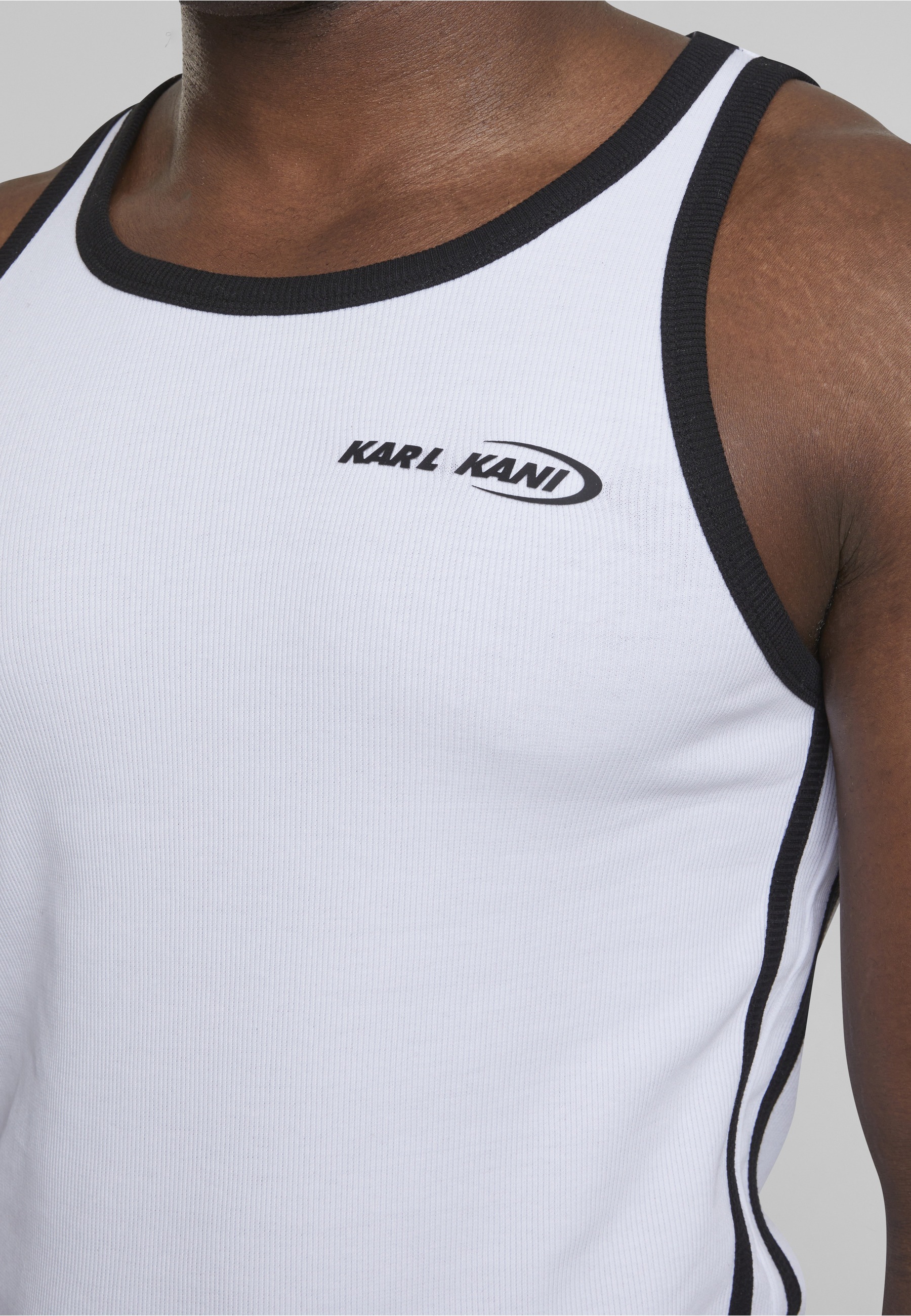 Karl Kani Tanktop »Karl Kani Kk Ellipse Ringer Rib Tank Top« 1 Stk.