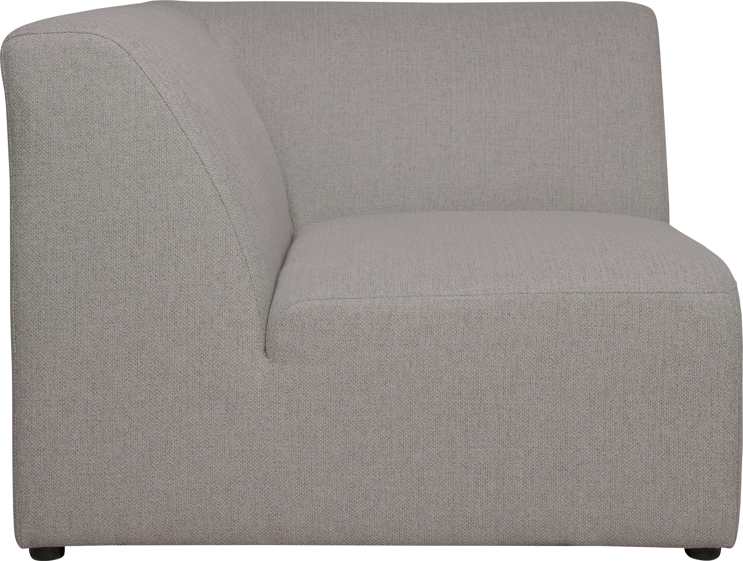 INOSIGN Sofa-Eckelement »Koa, Sofamodul, passend zur Serie KOA«, in Webstoff, weicher Lounge-Sitzkomfort