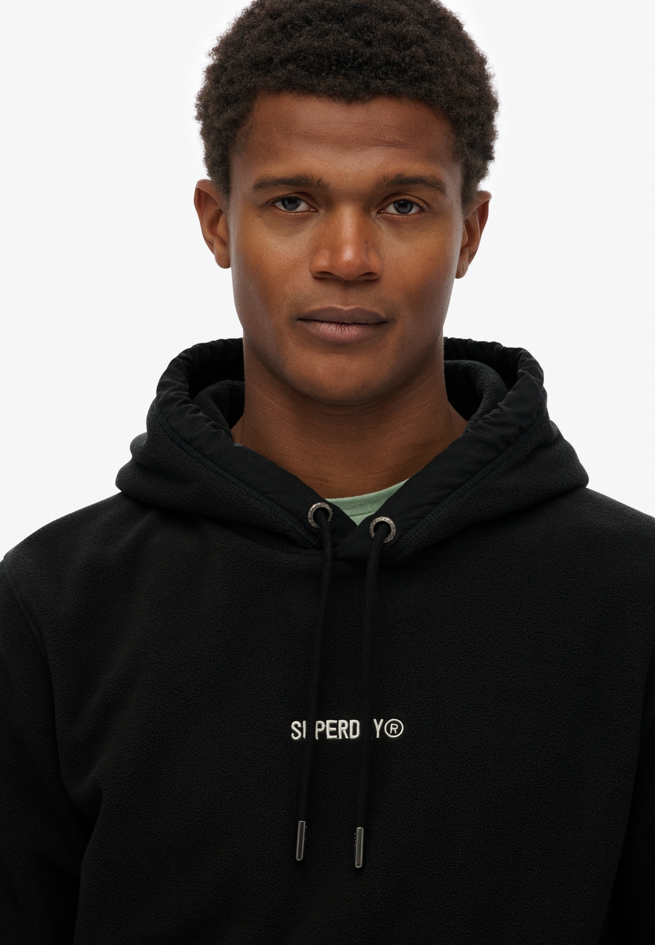 Superdry Kapuzensweatshirt »MICRO LOGO FLEECE HOOD«
