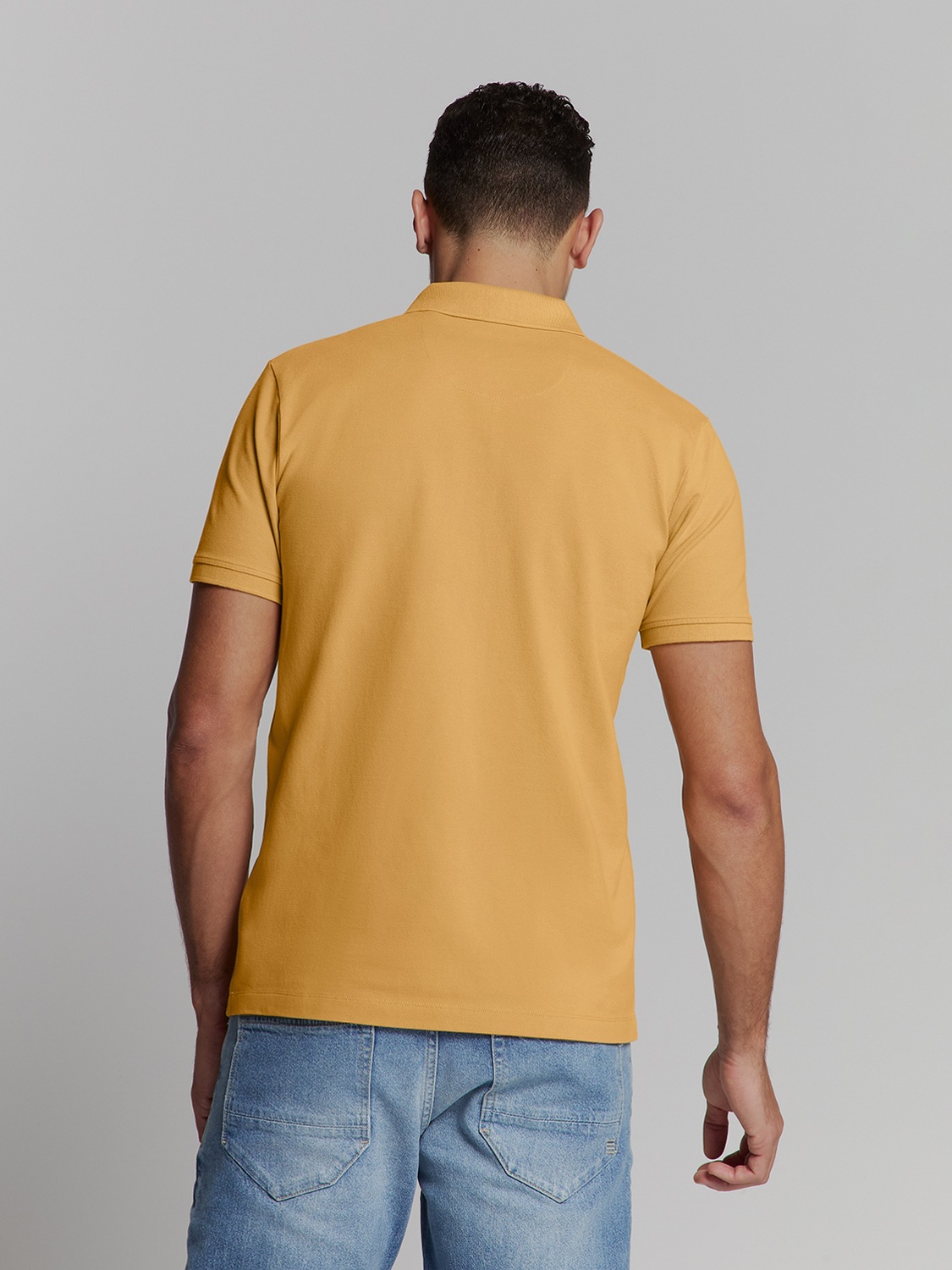 NO EXCESS Poloshirt »No Excess Poloshirt Polo Pique Garment Dyed«