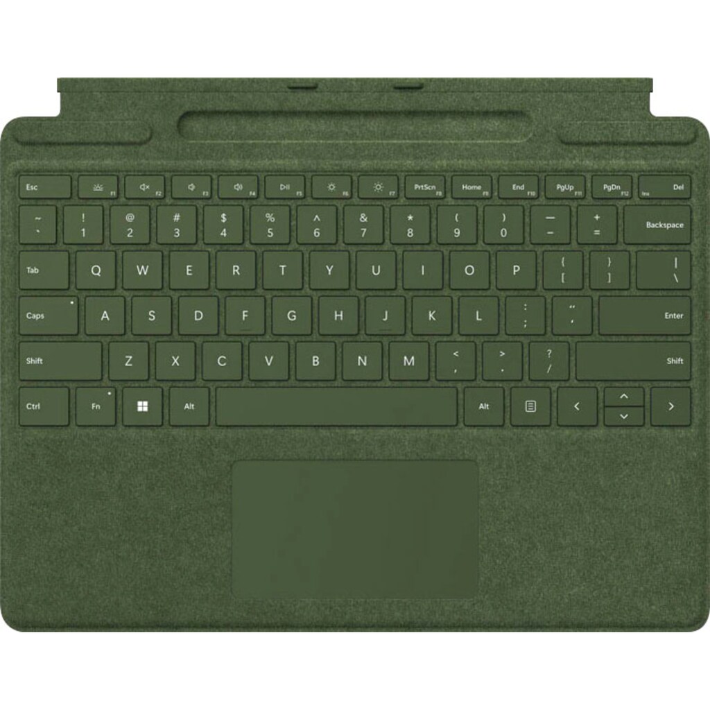 Microsoft Tastatur mit Touchpad »Surface Pro Signature«, (Fn-Tasten-Windows-Sperrtaste-Touchpad-Magnetverschluss)