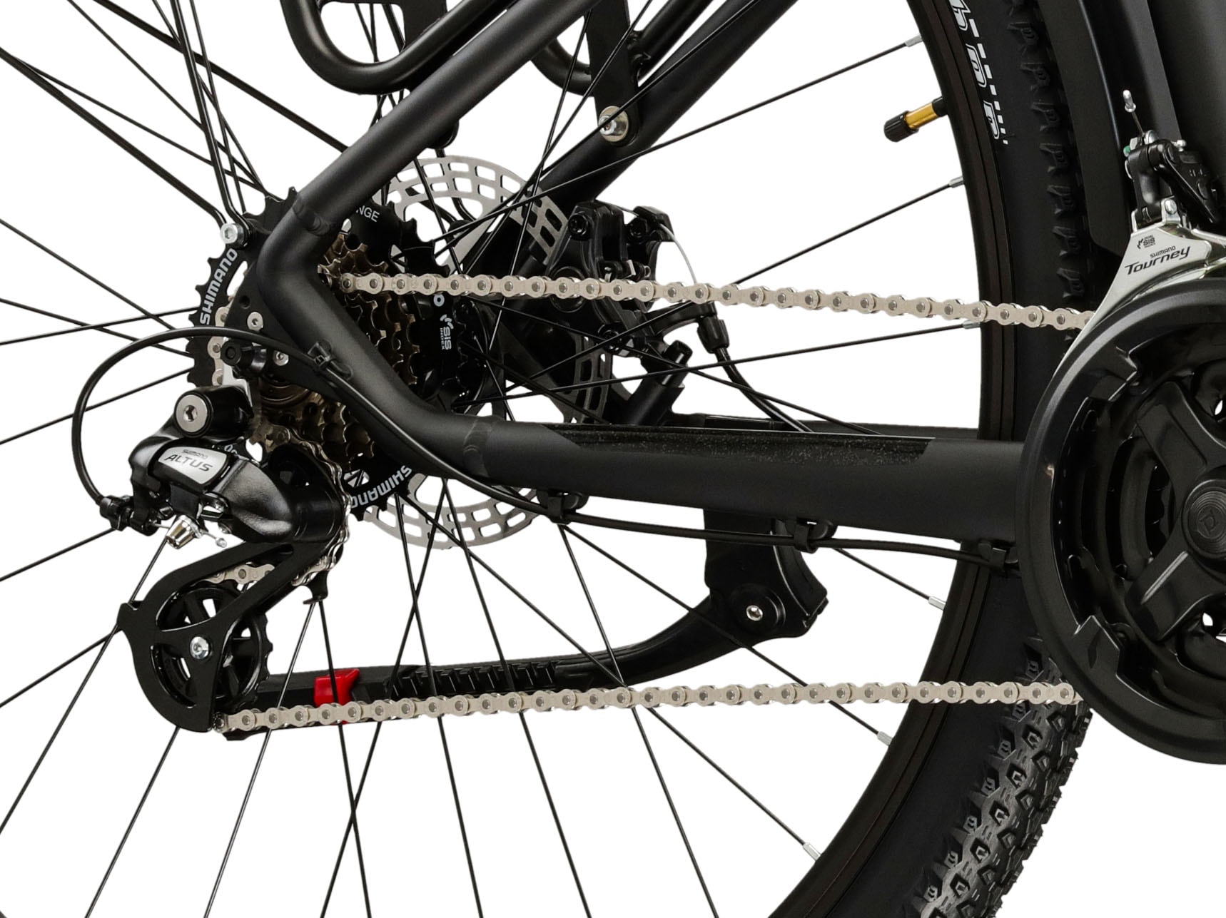 Kross Mountainbike »Hardtail 29" Hexagon X200 schwarz 21 Gänge mit Beleuchtung 2026« 21 Gang Shimano ALTUS M310 Schaltwerk Kettenschaltung Rahmen aus Aluminium Performance