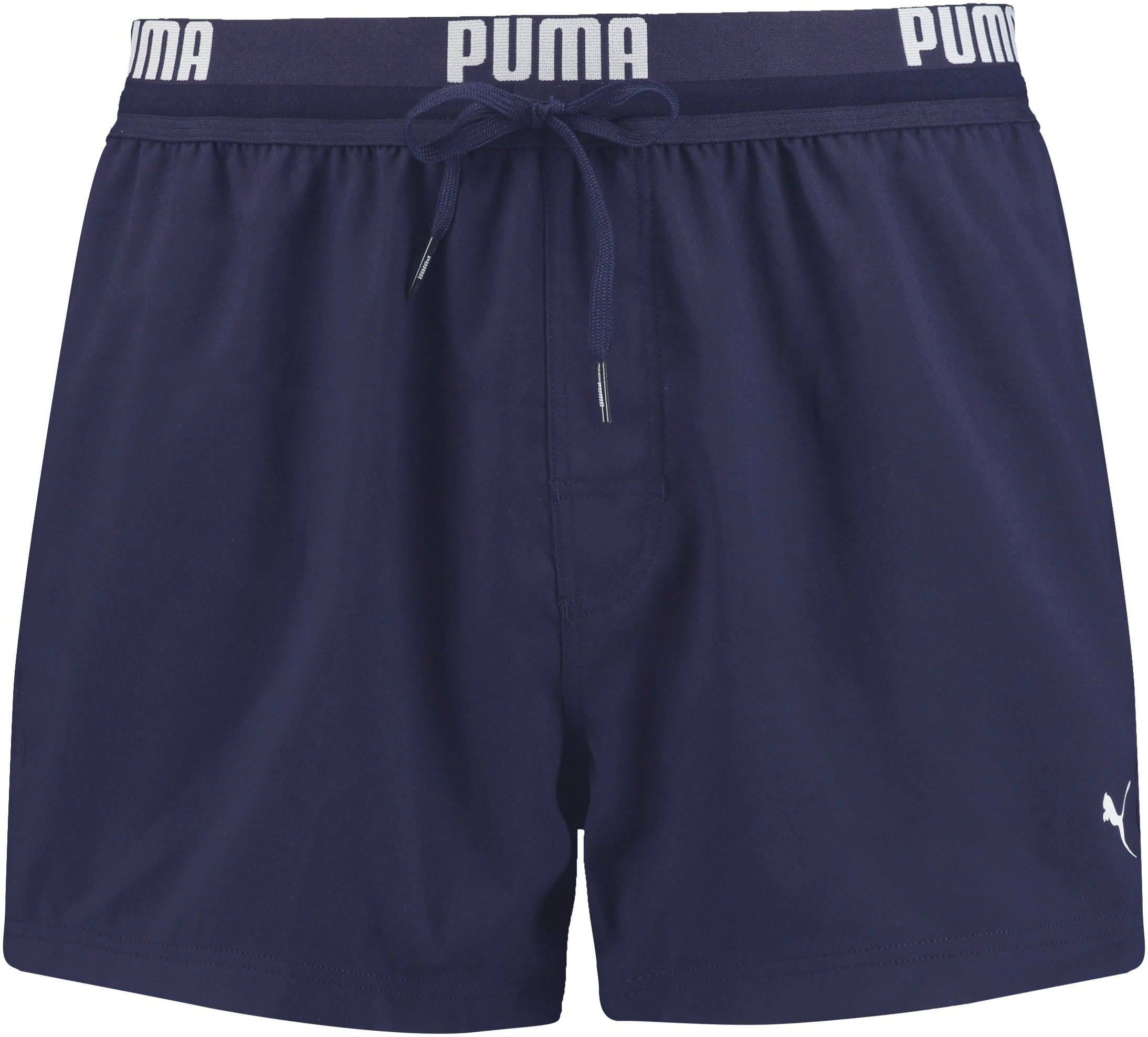 PUMA Badeshorts "PUMA SWIM MEN LOGO SHORT SHORTS 1P" Seitentaschen, Gesäßta günstig online kaufen