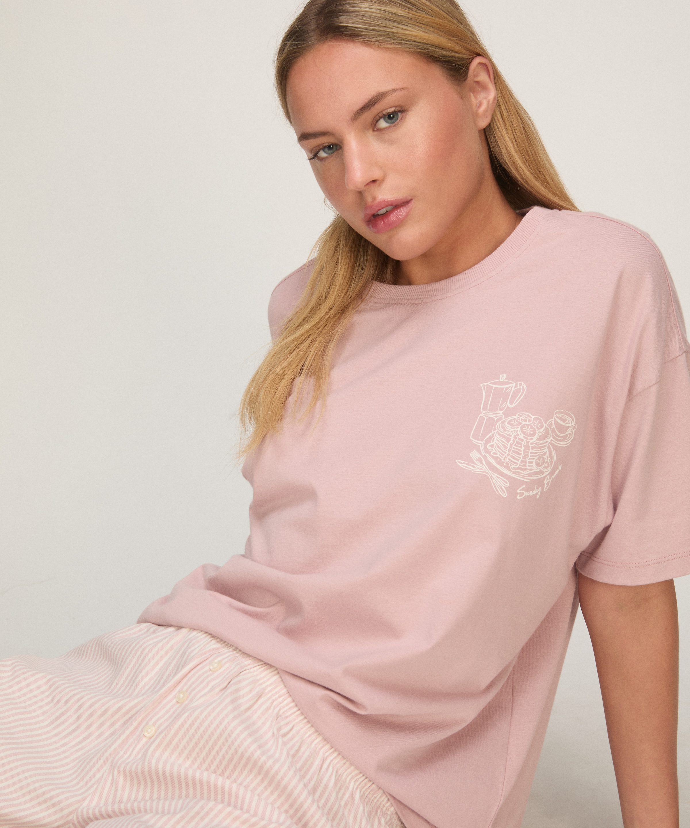 Hunkemöller Pyjama »Pyjama Set with Short and T-shirt«