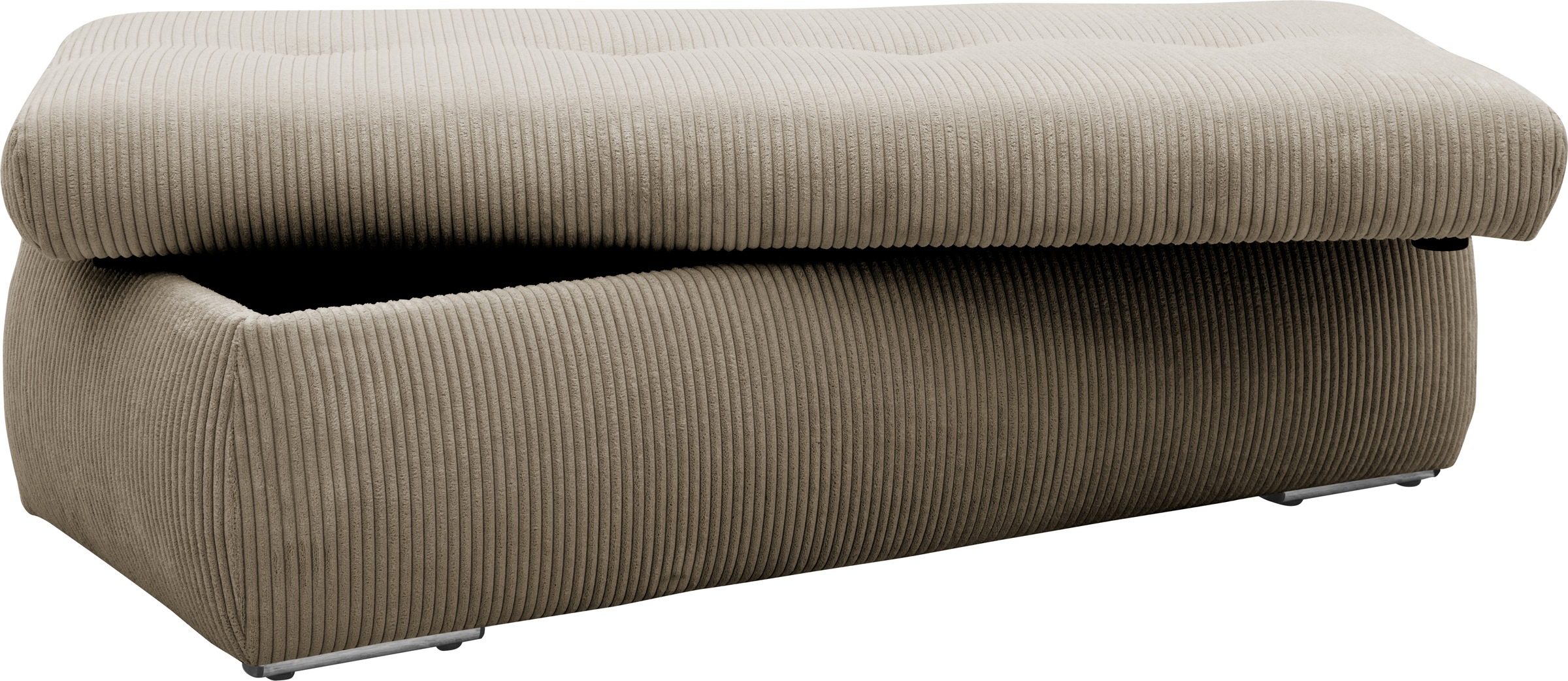 DOMO collection Hocker »NMoric«, mit Stauraumfach, auch in Cord