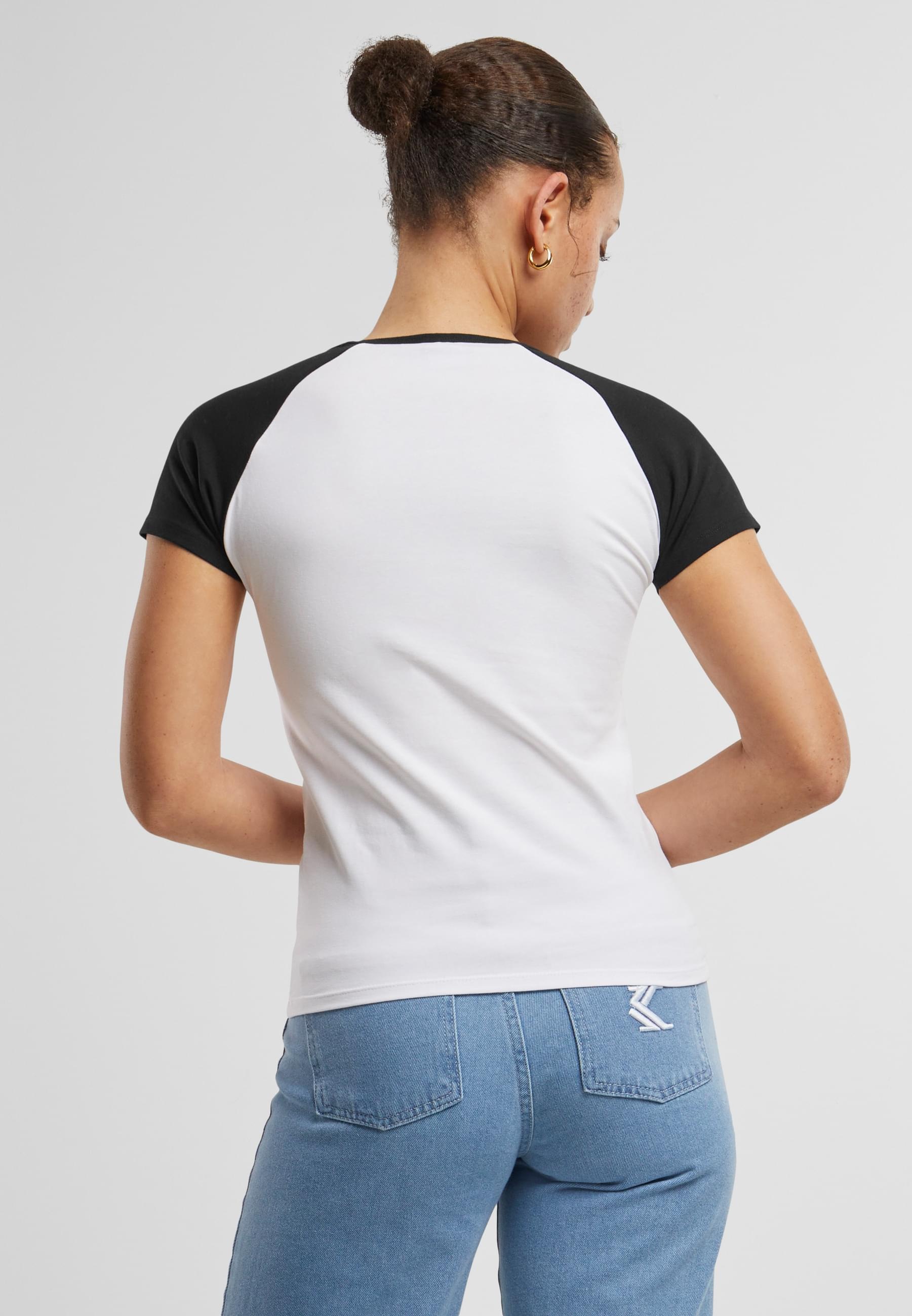 Karl Kani T-Shirt »Karl Kani Damen KW242-005-1 Retro Tiny Tee«, (1 tlg.)