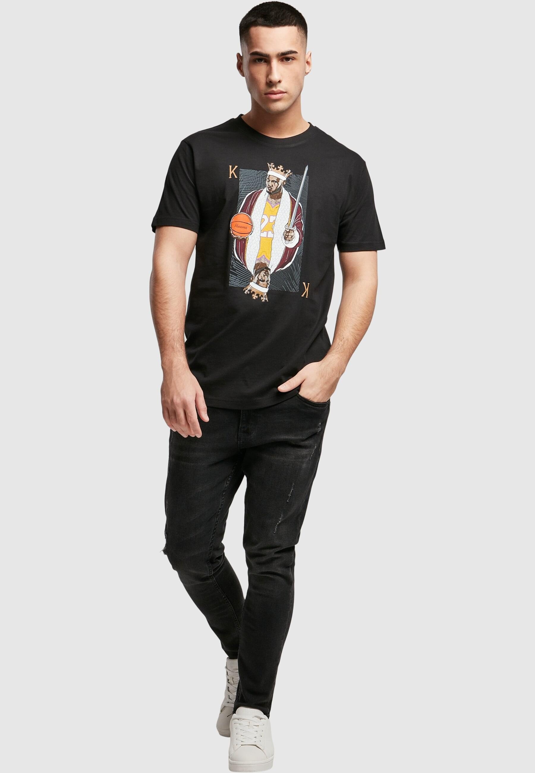 MisterTee T-Shirt »MisterTee Herren King James LA Tee«, (1 tlg.)