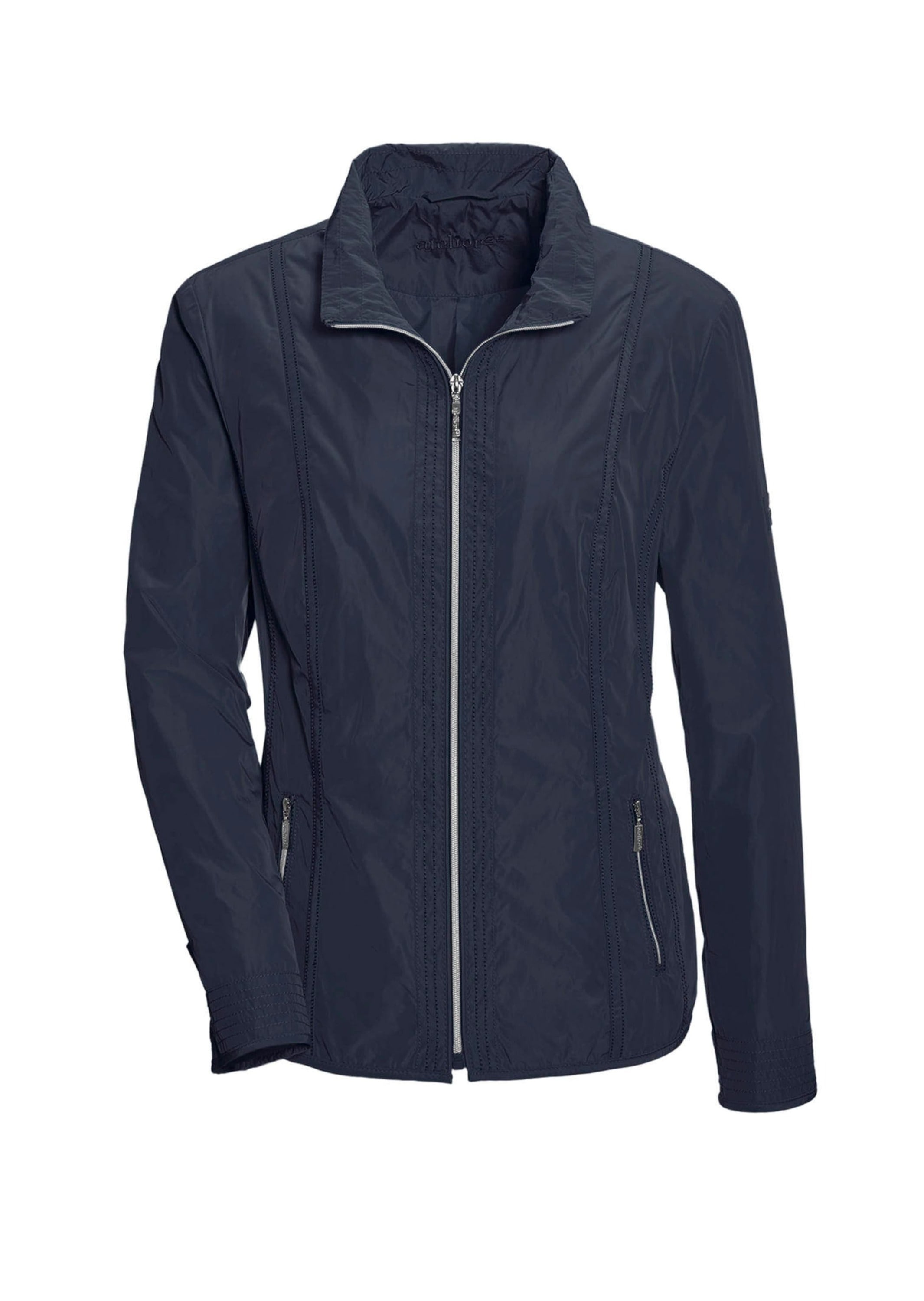 Goldner Blouson "Sportive Übergangsjacke Mit Stehkragen" Ohne