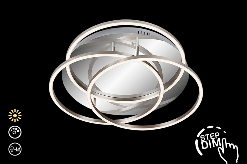 Briloner Leuchten LED lubinis šviestuvas »FRAME«