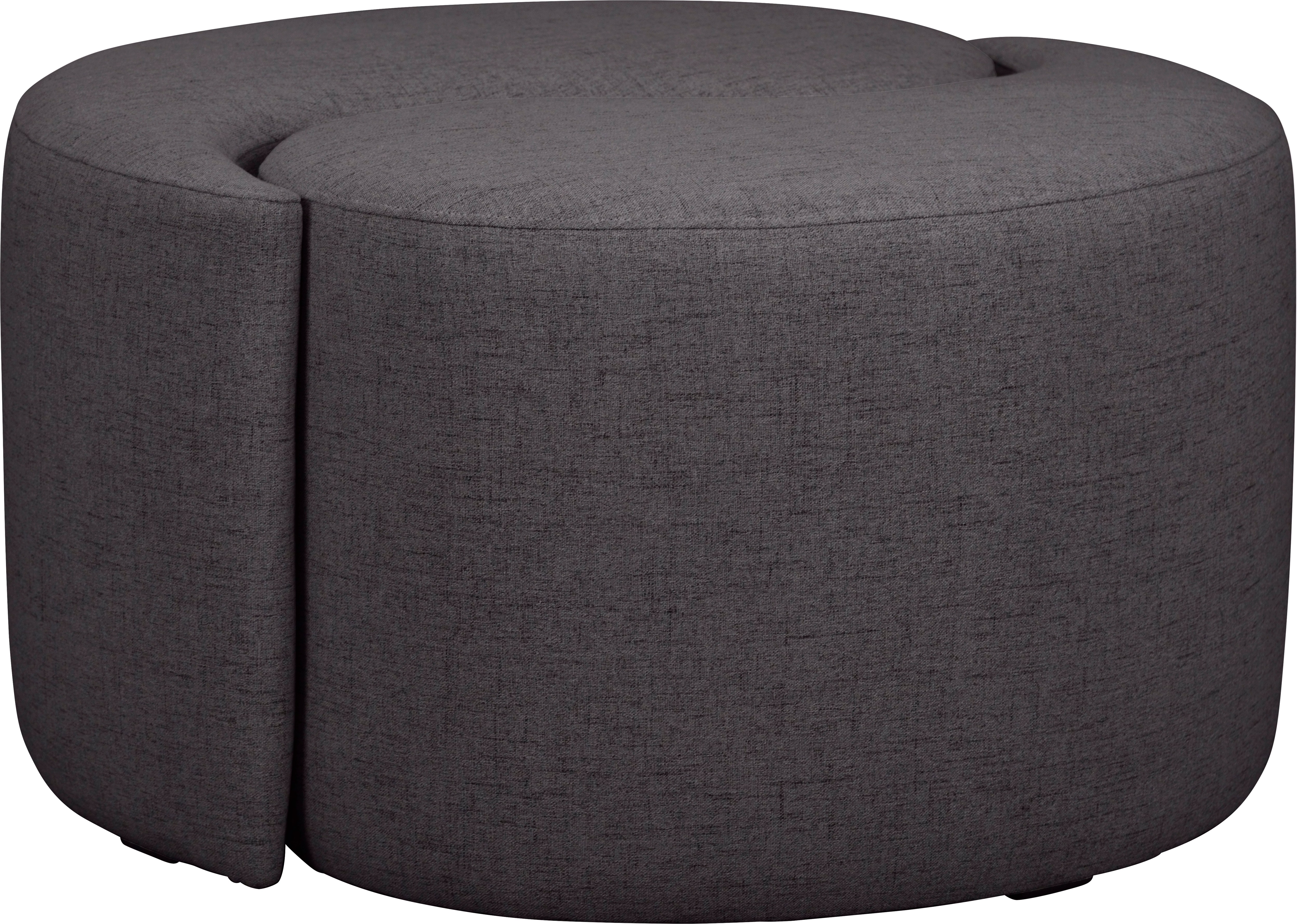 Thumbnail - Home affaire Polsterhocker "Yin&Yang Durchmesser 82cm", 2teilig, einzeln stellbar oder Yin-Yang-Optik