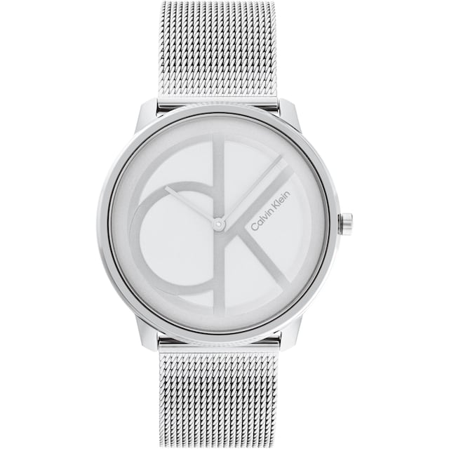 Calvin Klein Quarzuhr »Iconic Mesh 40 mm, 25200027« bestellen | BAUR