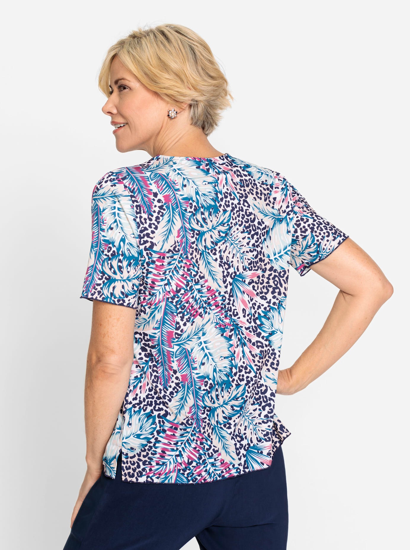Lady Rundhalsshirt "Shirt" 1 Stk. tlg. günstig online kaufen