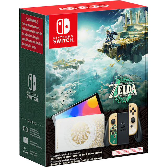Nintendo Switch Konsolen-Set »NSW OLED The Legend of Zelda: Tears of the Kingdom  Edition«, (kein Spiel im Lieferumfang) | BAUR