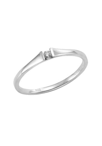 Fingerring »585 Weißgold Brillant 0,04ct.«