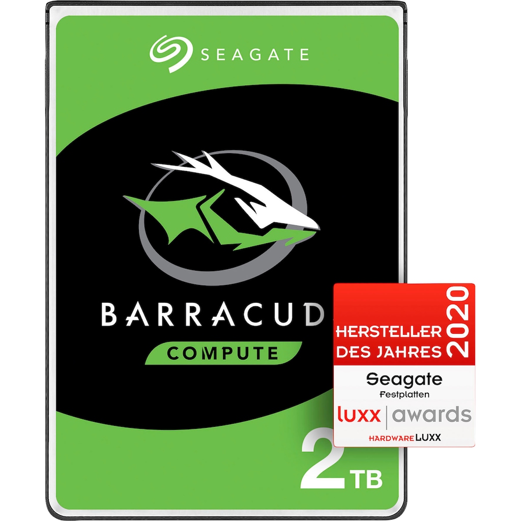 Seagate HDD-Festplatte »BarraCuda Mobile«, 2,5 Zoll, Anschluss SATA II, Bulk