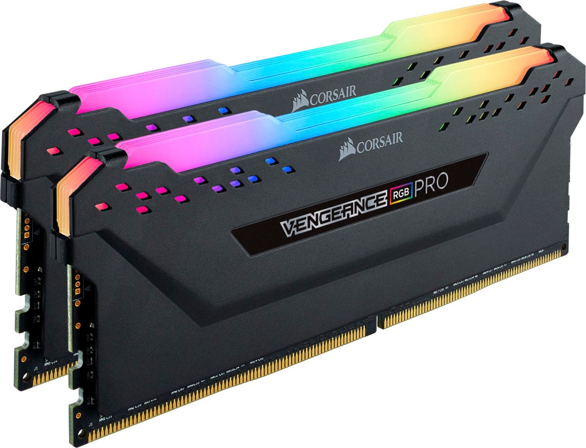 Corsair PC-Arbeitsspeicher »VENGEANCE® RGB 32 GB (2 x 16 GB) DDR4 3600«