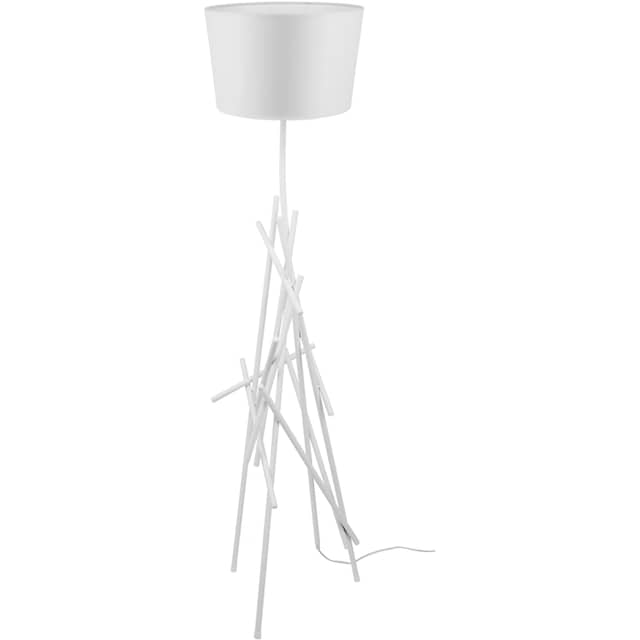 SPOT Light Stehlampe »GLENN«, 1 flammig-flammig, aus Metall, mit flexiblem  Stoffschirm, originelles Design kaufen | BAUR