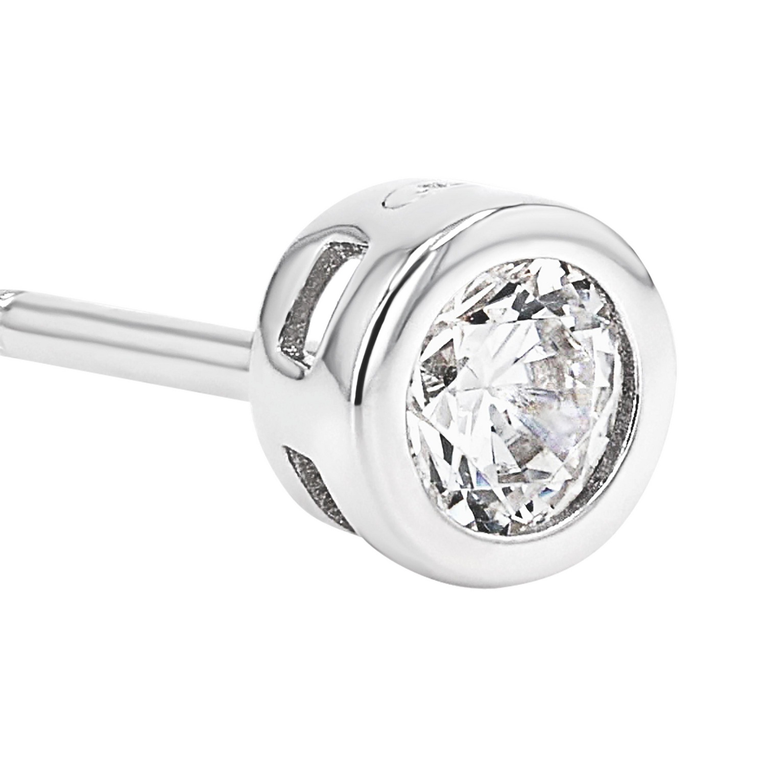 TOM TAILOR Paar Ohrstecker »Schmuck Geschenk Silber 925 Solitär« mit Zirkonia (synth.)