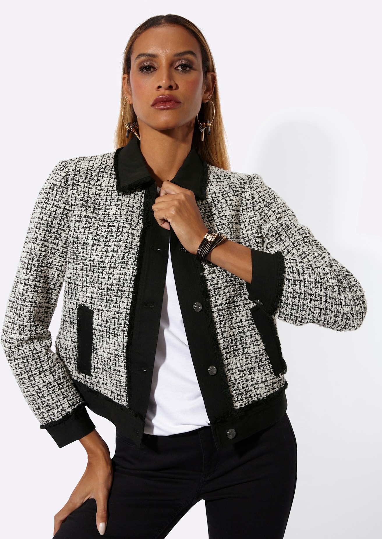 creation L Jackenblazer »Bouclé-Blazer«