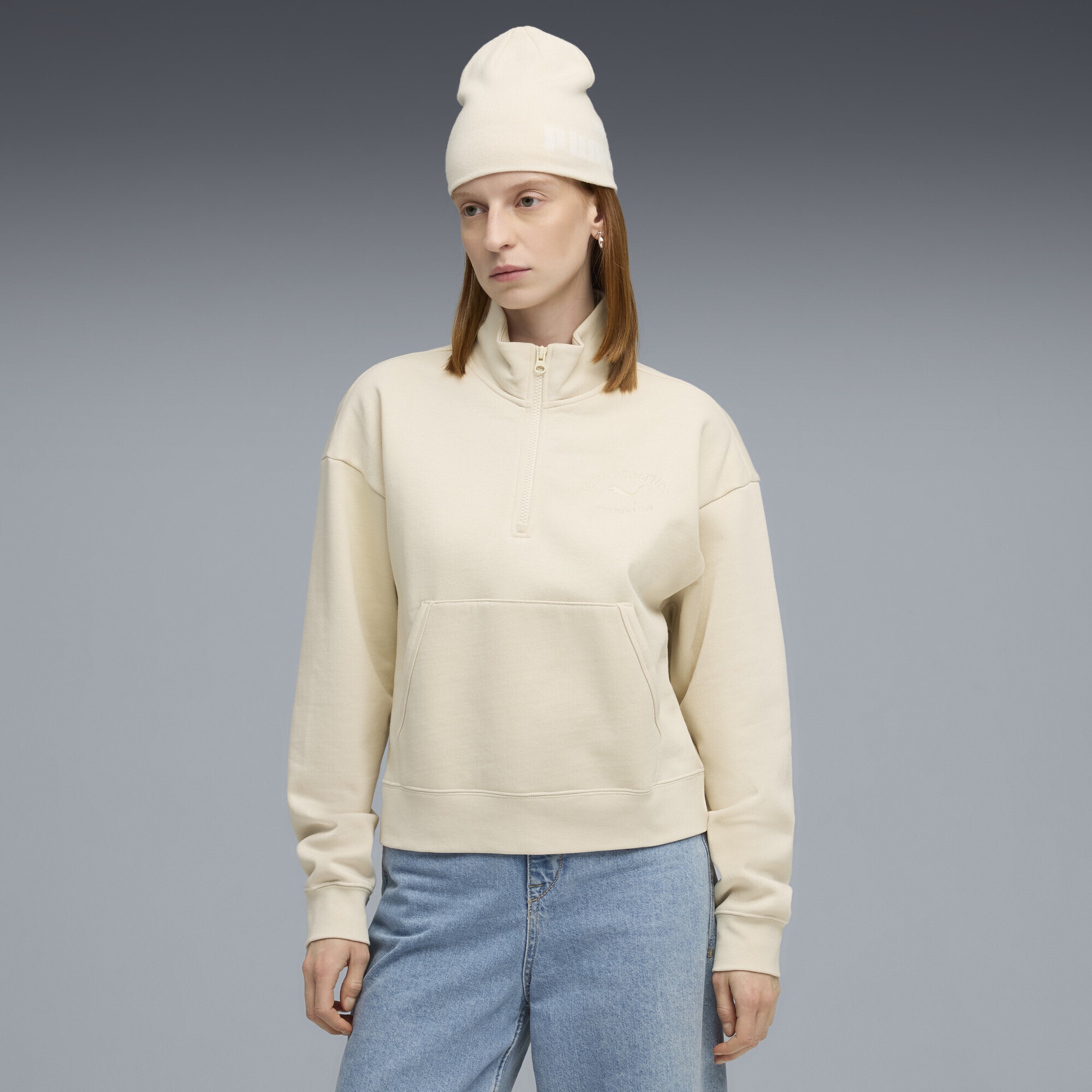 PUMA Sweatshirt »PUMA Class Kurzes Sweatshirt Damen«
