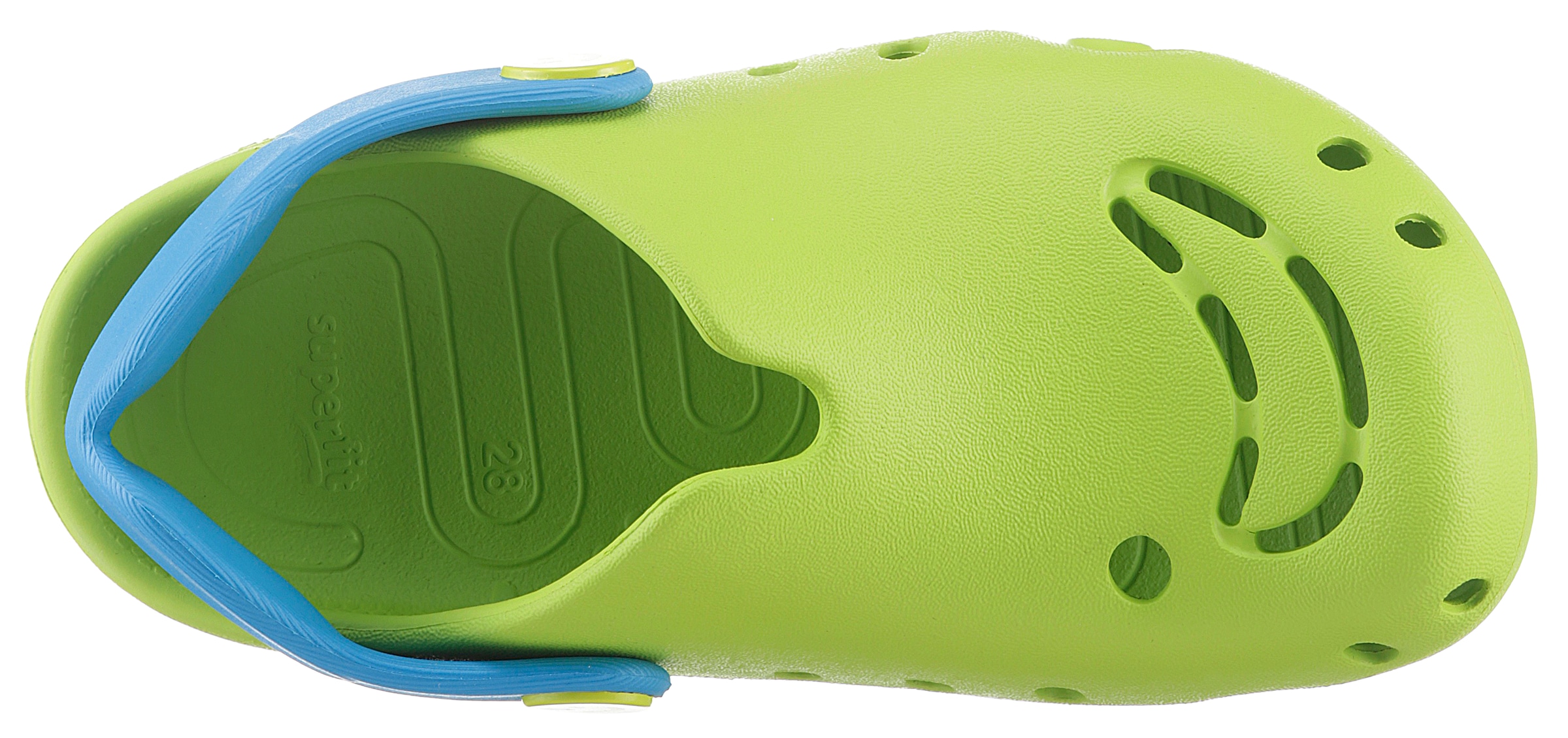 Superfit Badeschuh »SPLASH C WMS: W«, Clog, Wassersandale mit Fersenriemchen, Größenschablone zum Download