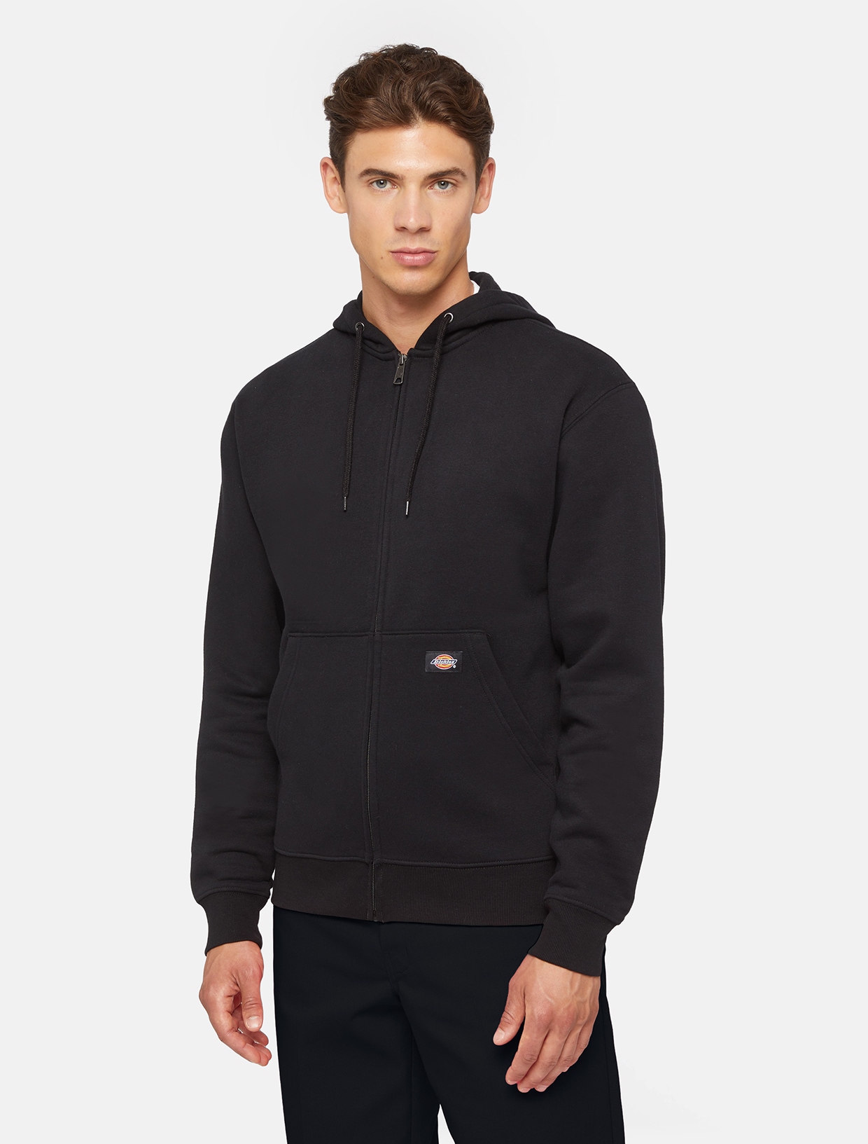 Dickies Kapuzensweatjacke »Dickies Workwear Sweatshirt MWG FUL ZIP FLC HOD REG BLACK«