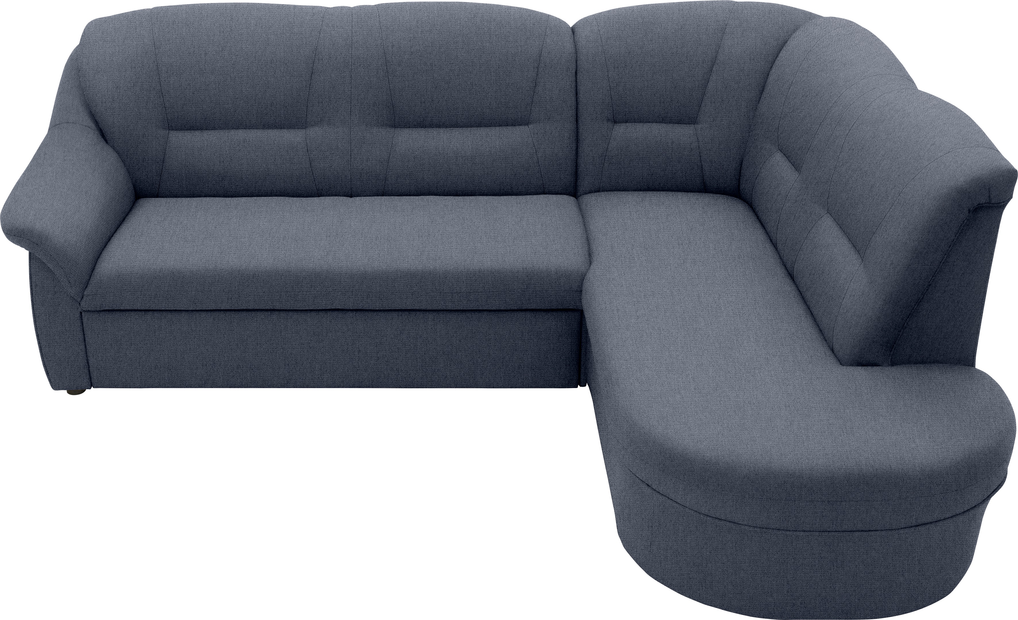 Thumbnail - DOMO collection Ecksofa "Faenza für kleine Räume, Stellmaße 232,176cm, komfortabel, L-Form" mit Ottomane, zeitlos, elega...