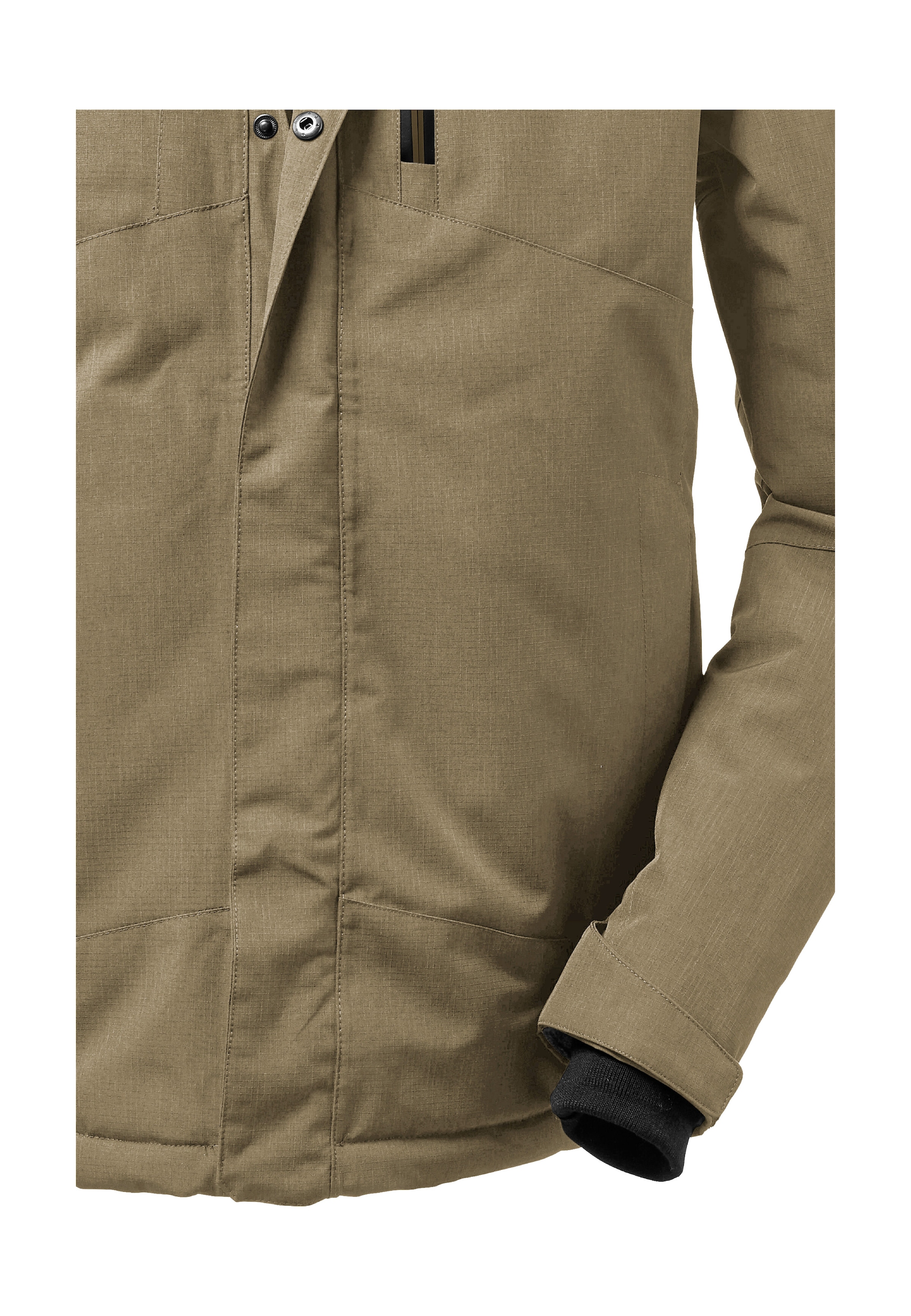 Killtec Outdoorjacke »KOW 161 MN JCKT«, Wasser- und winddichte Funktionsjacke mit abnehmbarer Kapuze