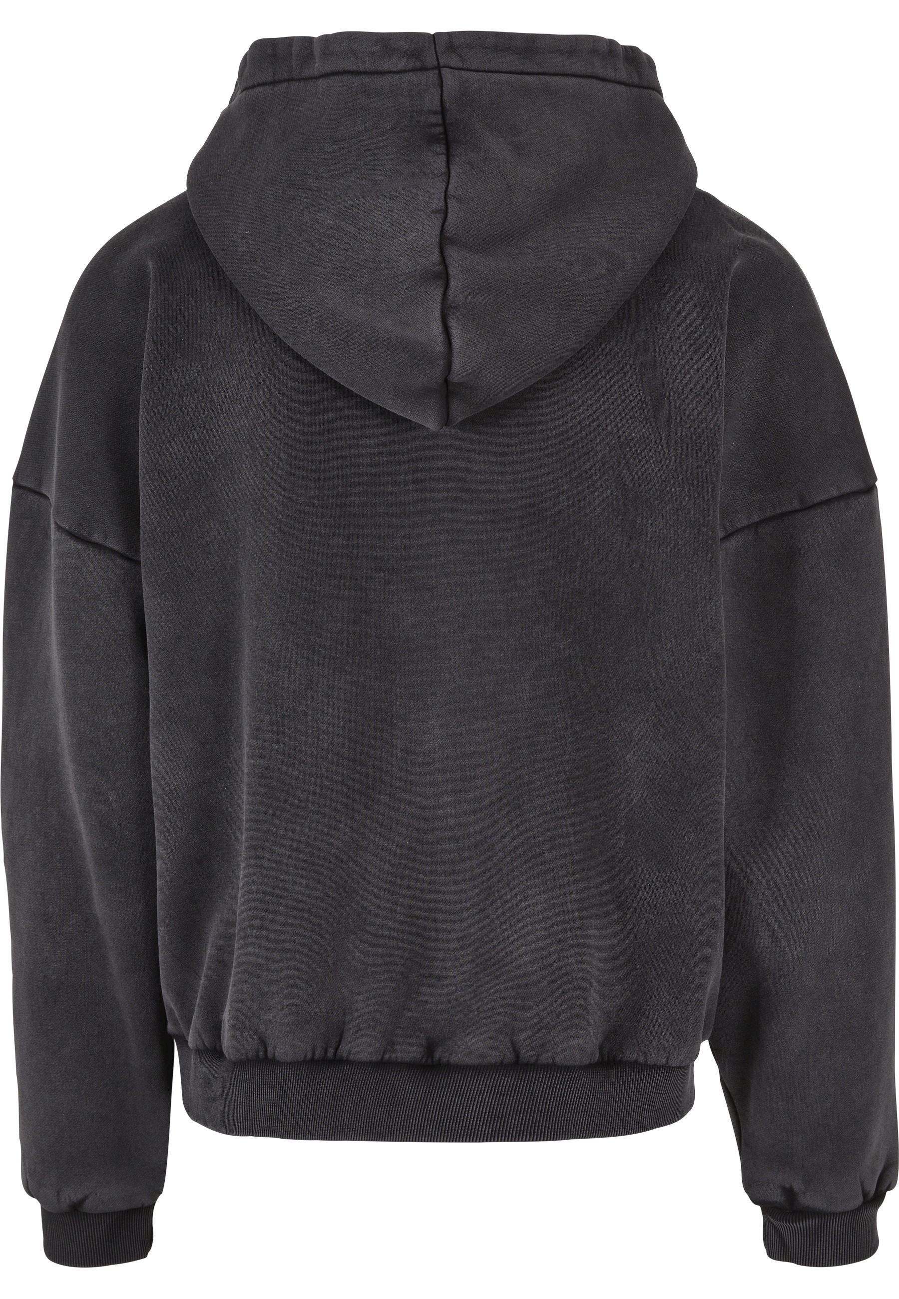 URBAN CLASSICS Neopren-Hoodie »Urban Classics Herren Heavy Stone Washed 90's Zip Hoodie« 1 Stk.
