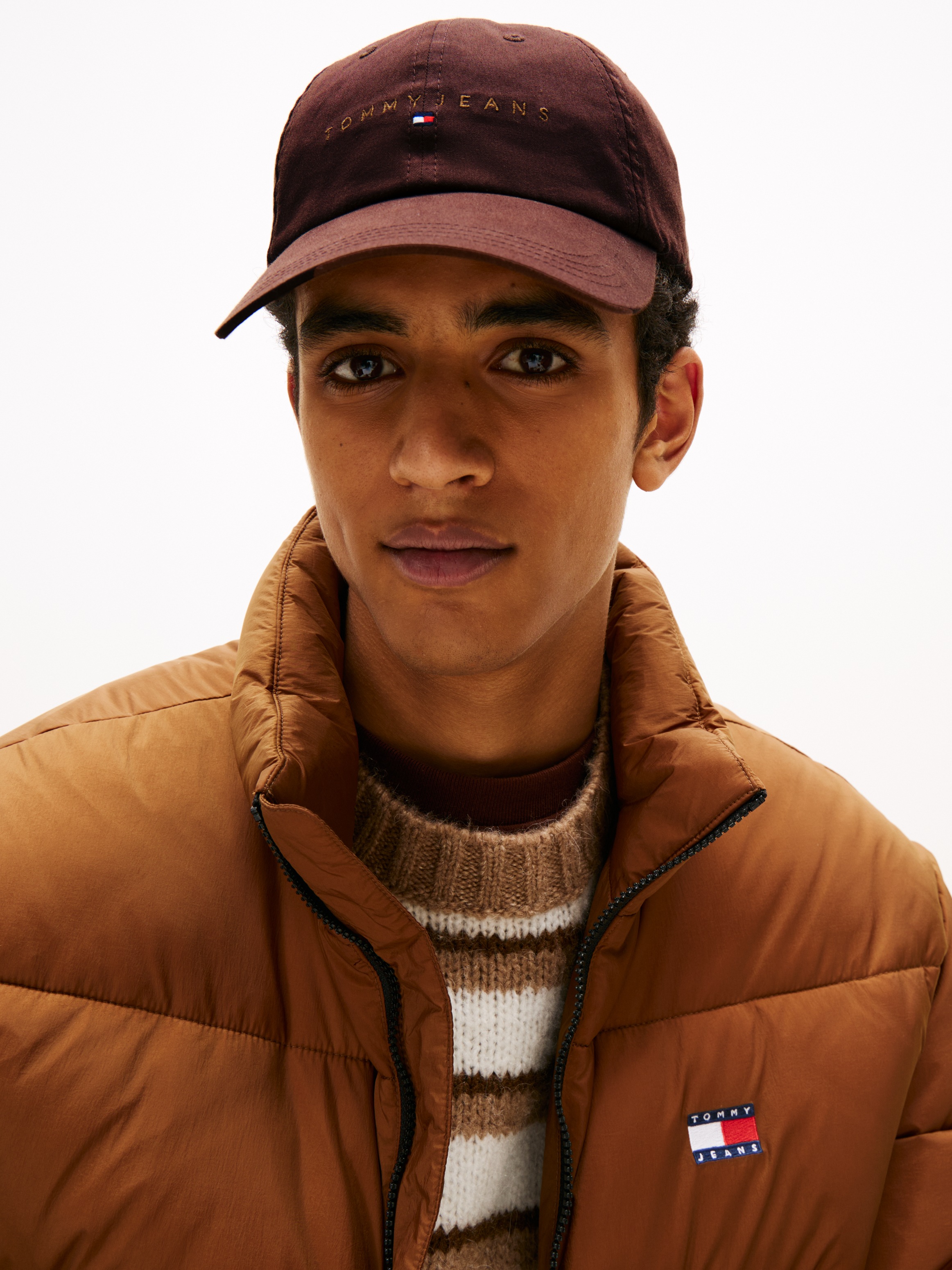 Tommy Jeans Baseball Cap "TJM LINEAR LOGO CAP" Klettverschluss, Logosticker günstig online kaufen