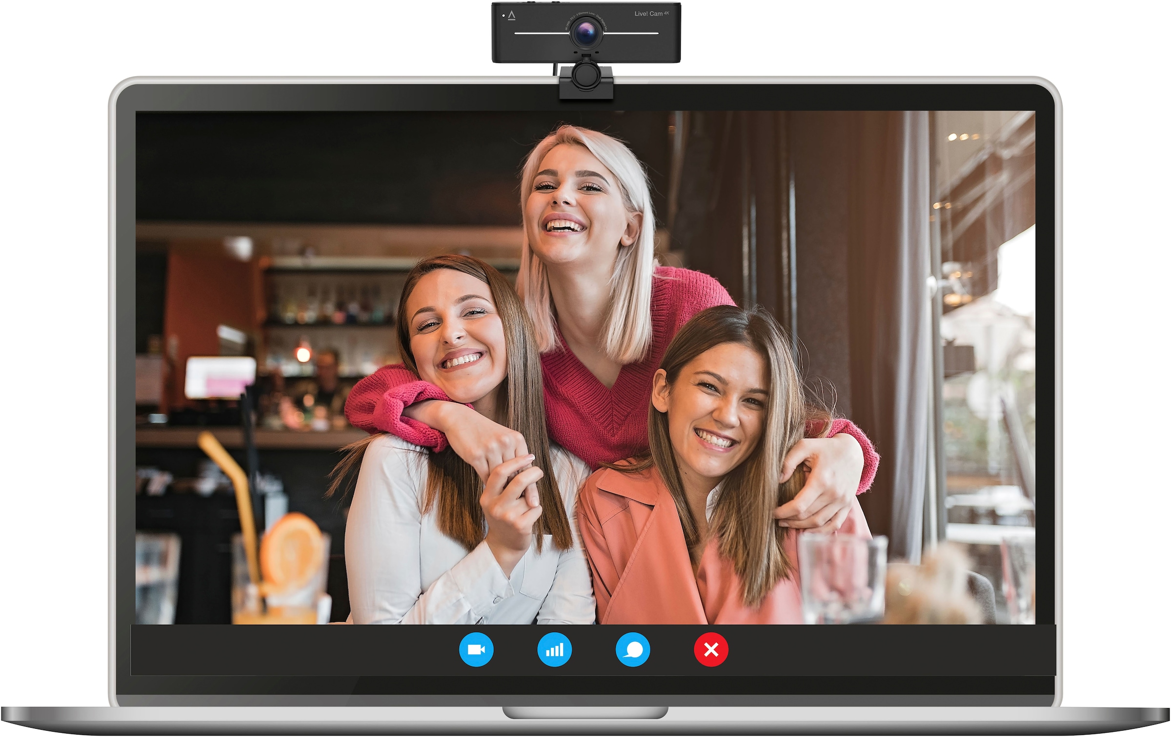 Creative Full HD-Webcam »Live! Cam 4K UHD mit Gegenlichtkompensation«