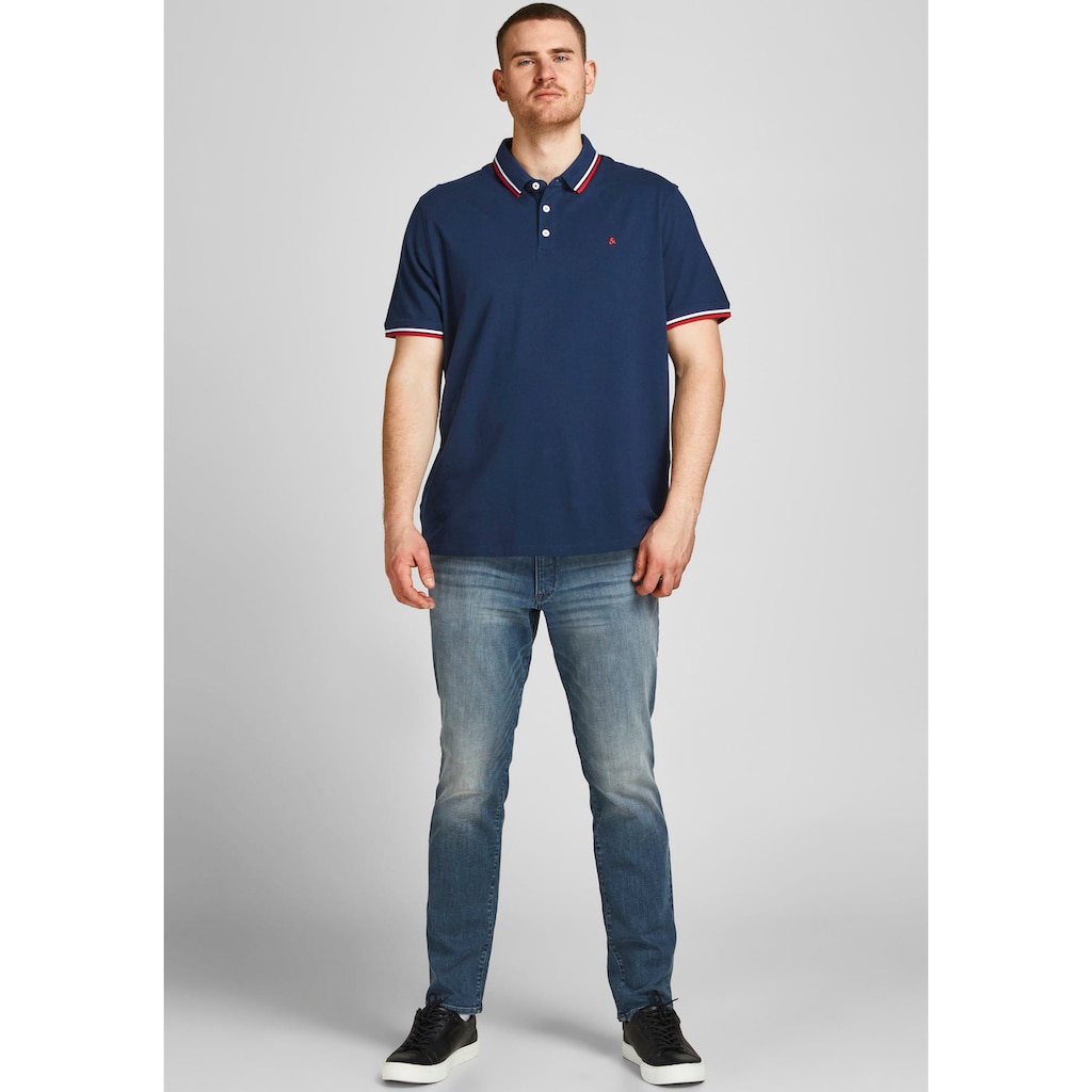 Jack & Jones PlusSize Poloshirt »Paulus Polo«, bis Größe 6XL