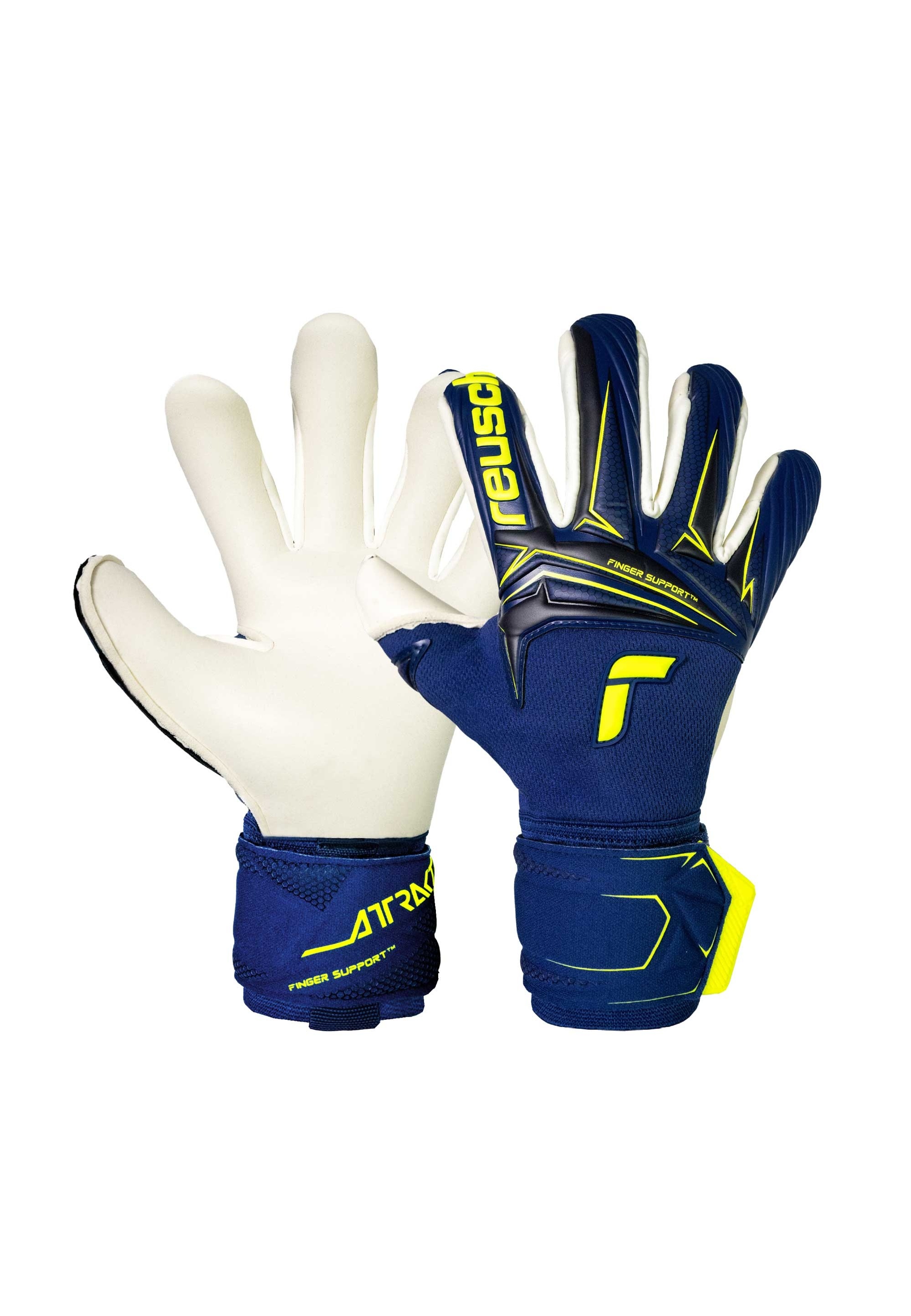 Reusch Torwarthandschuhe "Attrakt Duo Finger Support" mit integriertem Fingersupport-System